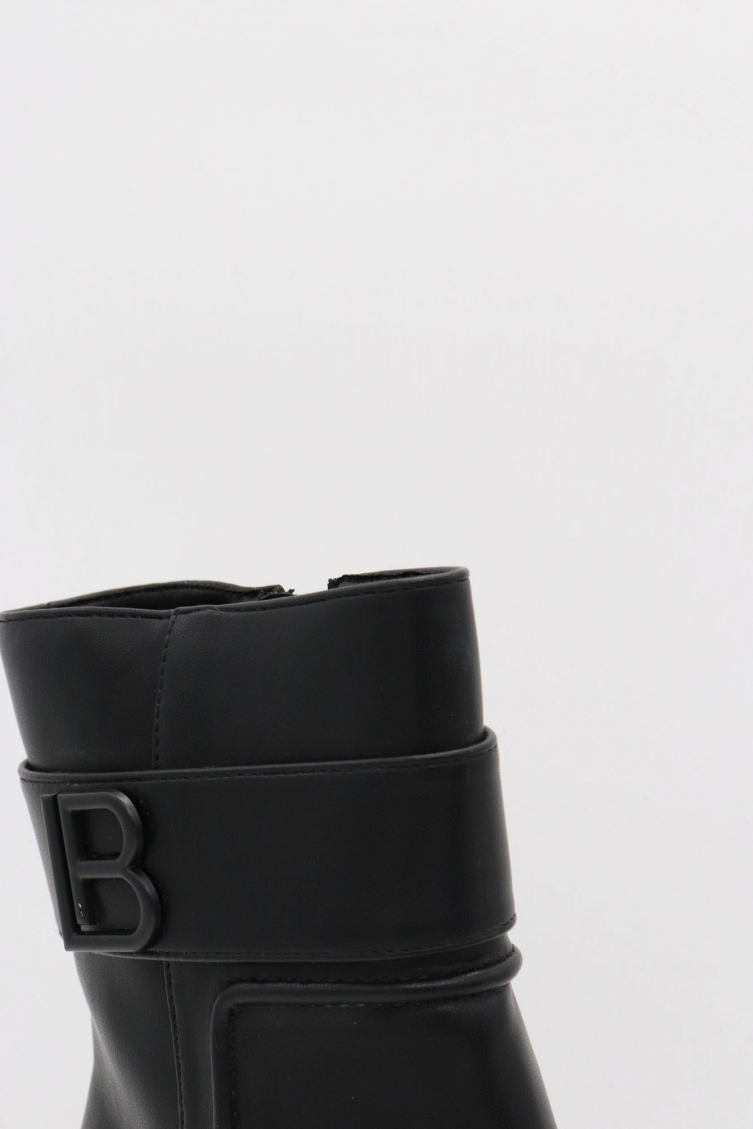 LAURA BIAGIOTTI ΠΑΠΟΥΤΣΙΑ ΜΠΟΤΑΚΙΑ ΦΕΡΜΟΥΑΡ METAΛΛΙΚΟ LOGO MAYΡΟ