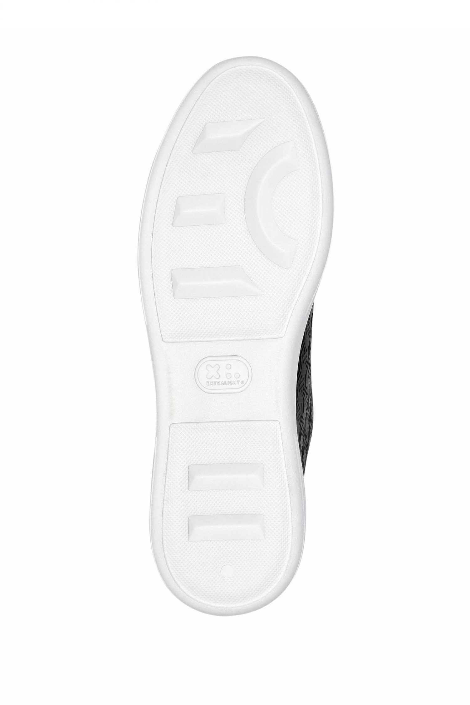 PHILIPP PLEIN SNEAKERS NAPPA LEATHER LO-TOP ALL OVER MONOGRAM LOGO ΜΕΤΑΛΛΙΚΟ ΜΑΥΡΟ φωτογραφία