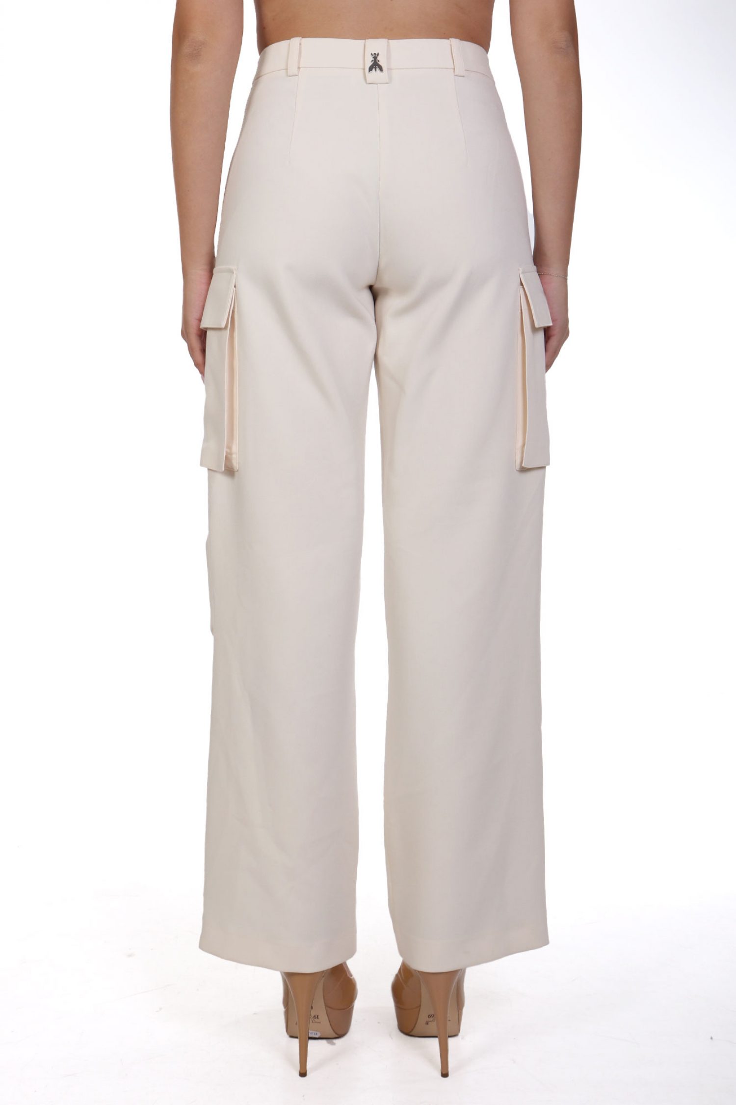 PATRIZIA PEPE ΠΑΝΤΕΛΟΝΑ CARGO ΕΚΡΟΥ