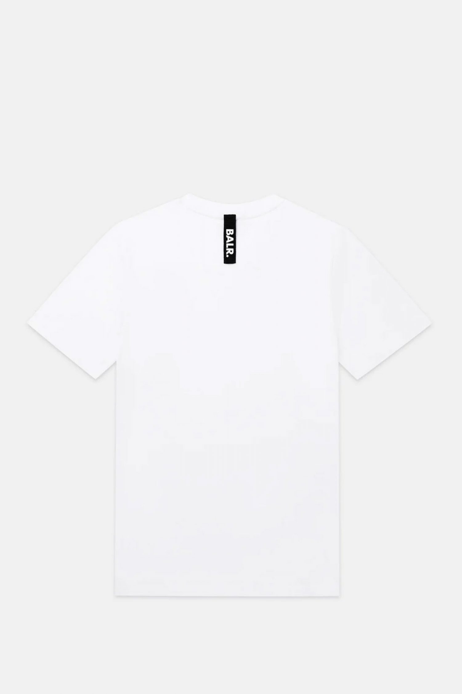 BALR. T-SHIRT HEXLINE REGULAR FIT LOGO ΛΕΥΚΟ