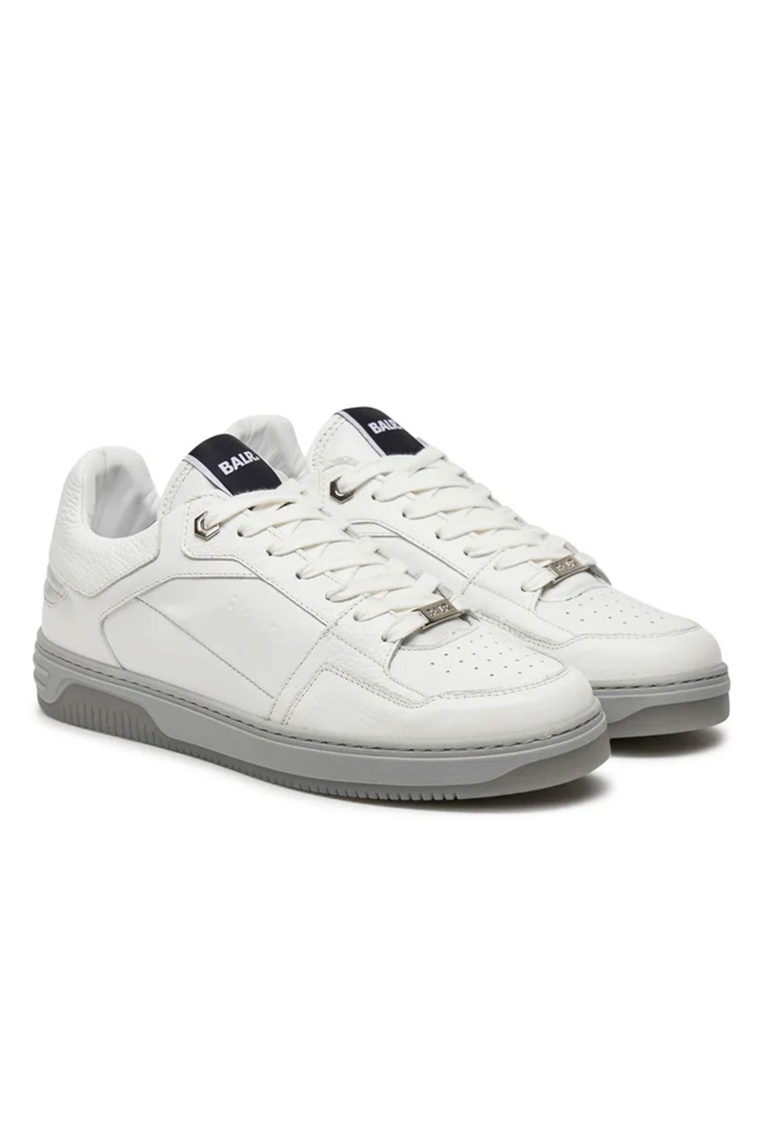 BALR. SNEAKERS THE CLUB URBAN CUP LOGO ΛΕΥΚΟ φωτογραφία