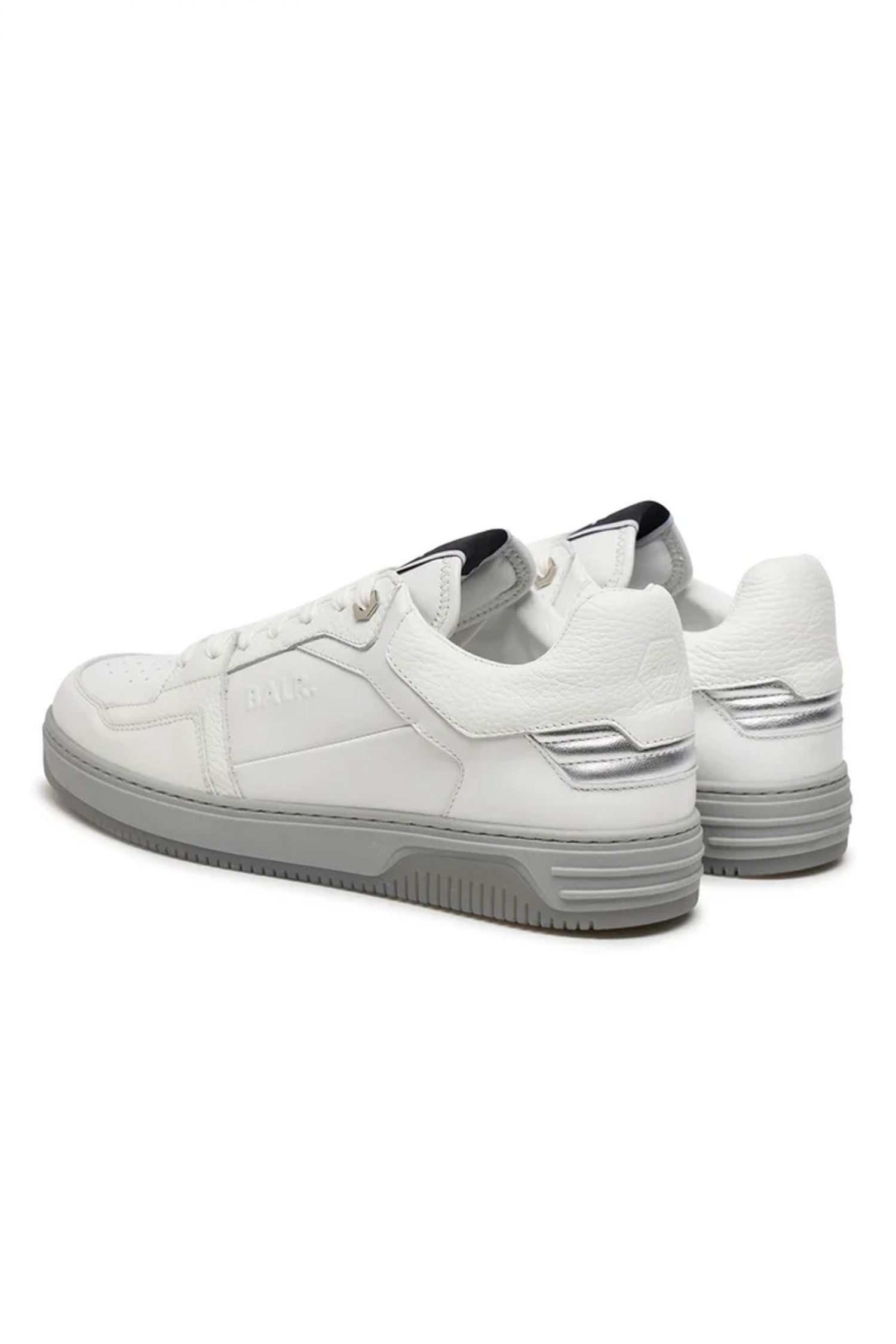 BALR. SNEAKERS THE CLUB URBAN CUP LOGO ΛΕΥΚΟ φωτογραφία