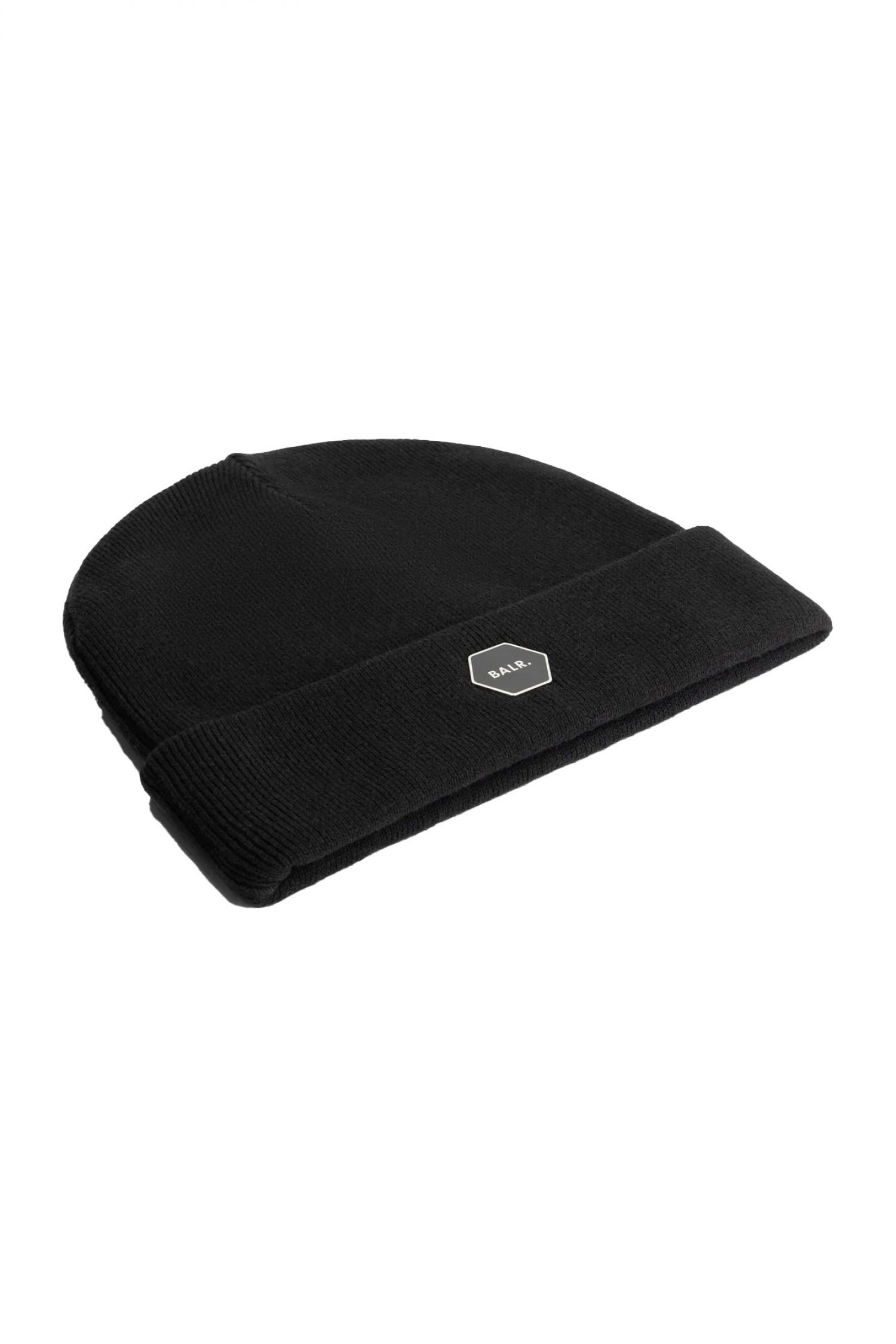 BALR. ΣΚΟΥΦΟΣ HEXLINE BADGE BEANIE LOGO ΜΑΥΡΟ