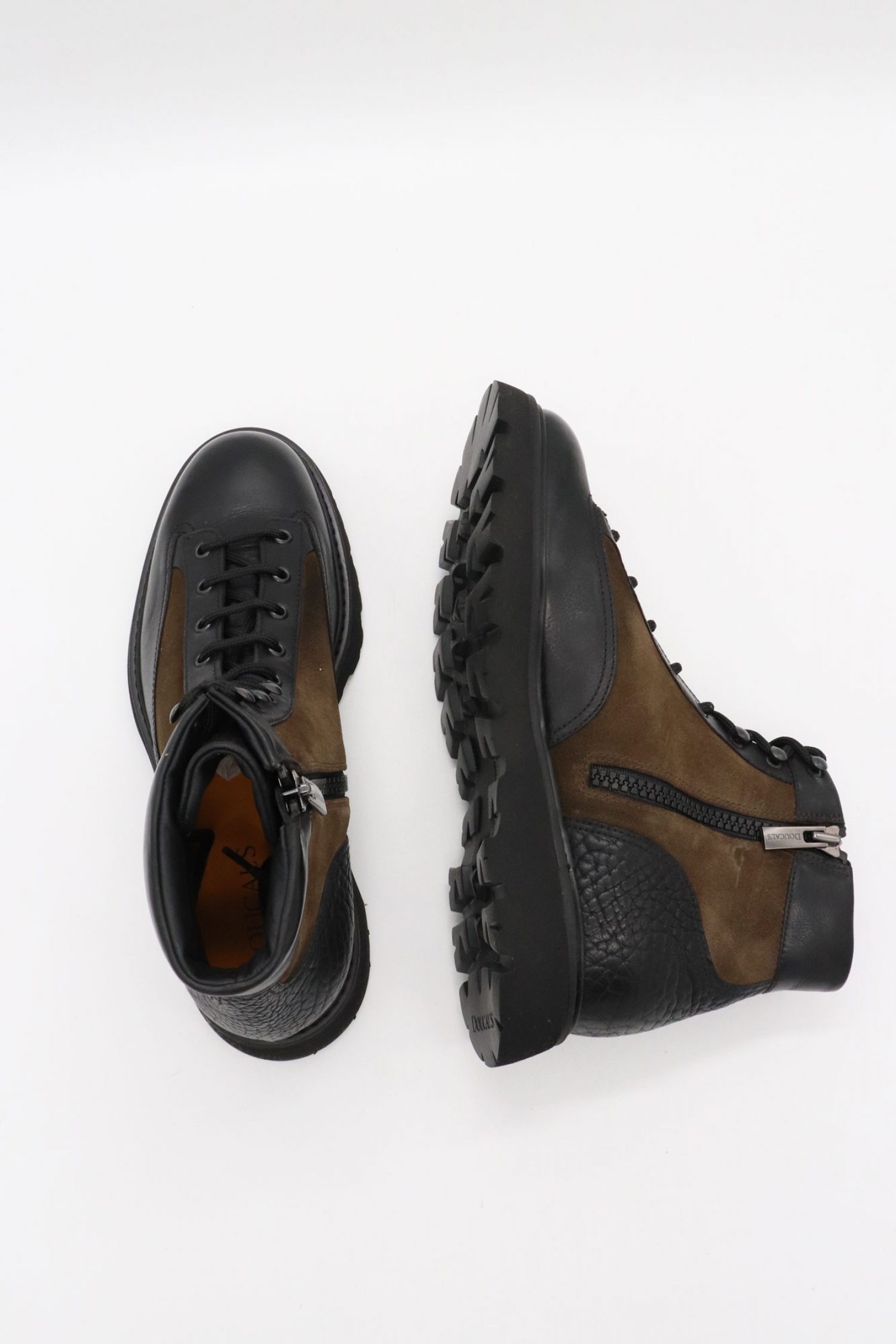 DOUCAL'S ΠΑΠΟΥΤΣΙ ΜΠΟΤΑΚΙ ΔΕΤΟ SIDEZIP ΜΑΥΡΟ-ΧΑΚΙ φωτογραφία