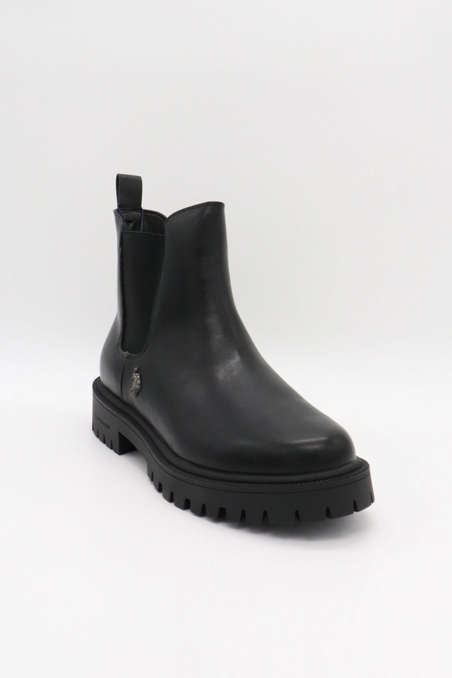 U.S. POLO ASSN. ΠΑΠΟΥΤΣΙΑ MΠΟΤΑΚΙΑ LOGO ΜΑΥΡΟ