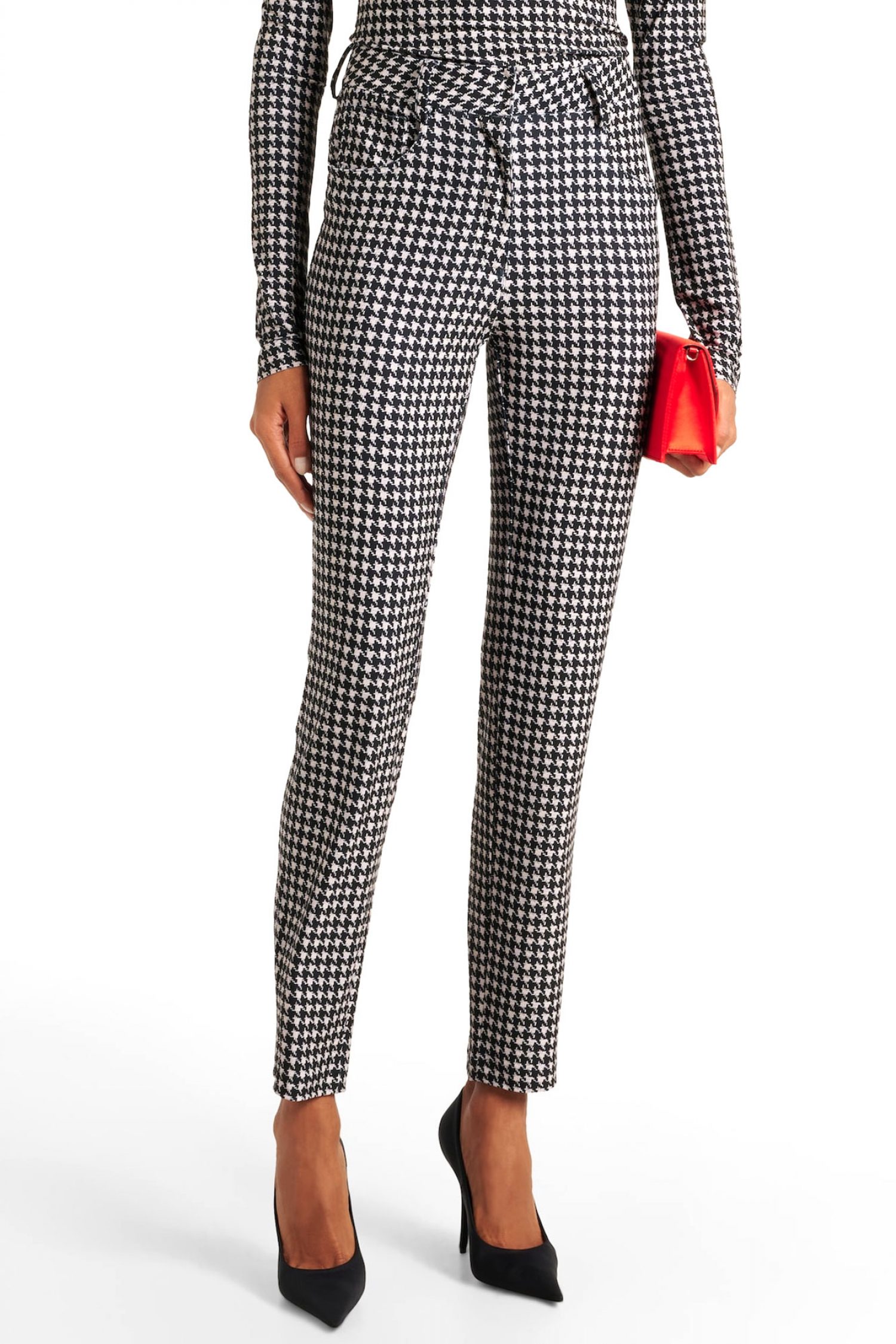 NORMA KAMALI ΠΑΝΤΕΛΟΝΙ HIGH WAIST PENCIL JEAN ΜΑΥΡΟ