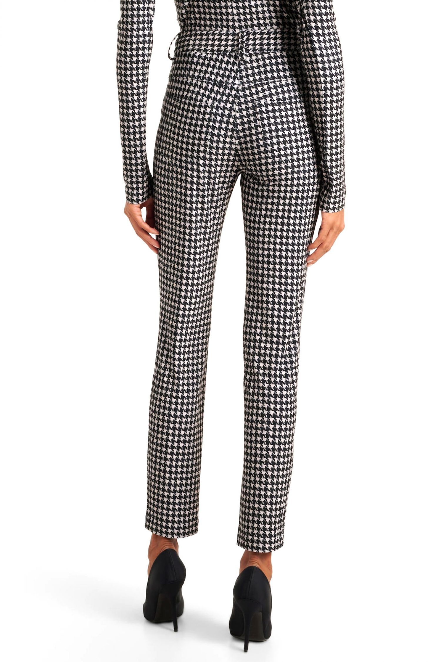 NORMA KAMALI ΠΑΝΤΕΛΟΝΙ HIGH WAIST PENCIL JEAN ΜΑΥΡΟ