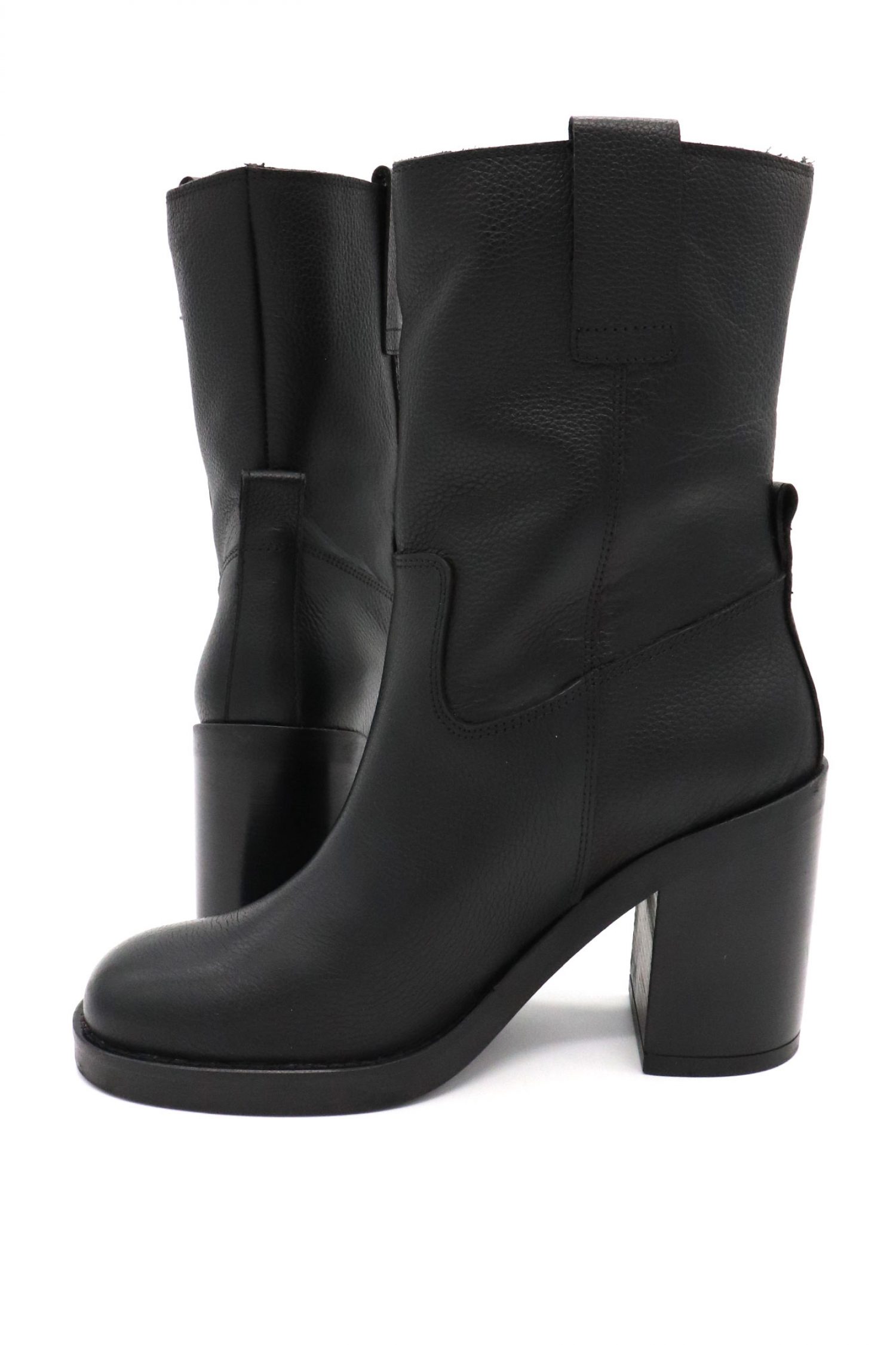 KARL LAGERFELD ΠΑΠΟΥΤΣΙΑ BROOKLYN HI MID LEG BOOT LOGO ΜΑΥΡΟ φωτογραφία