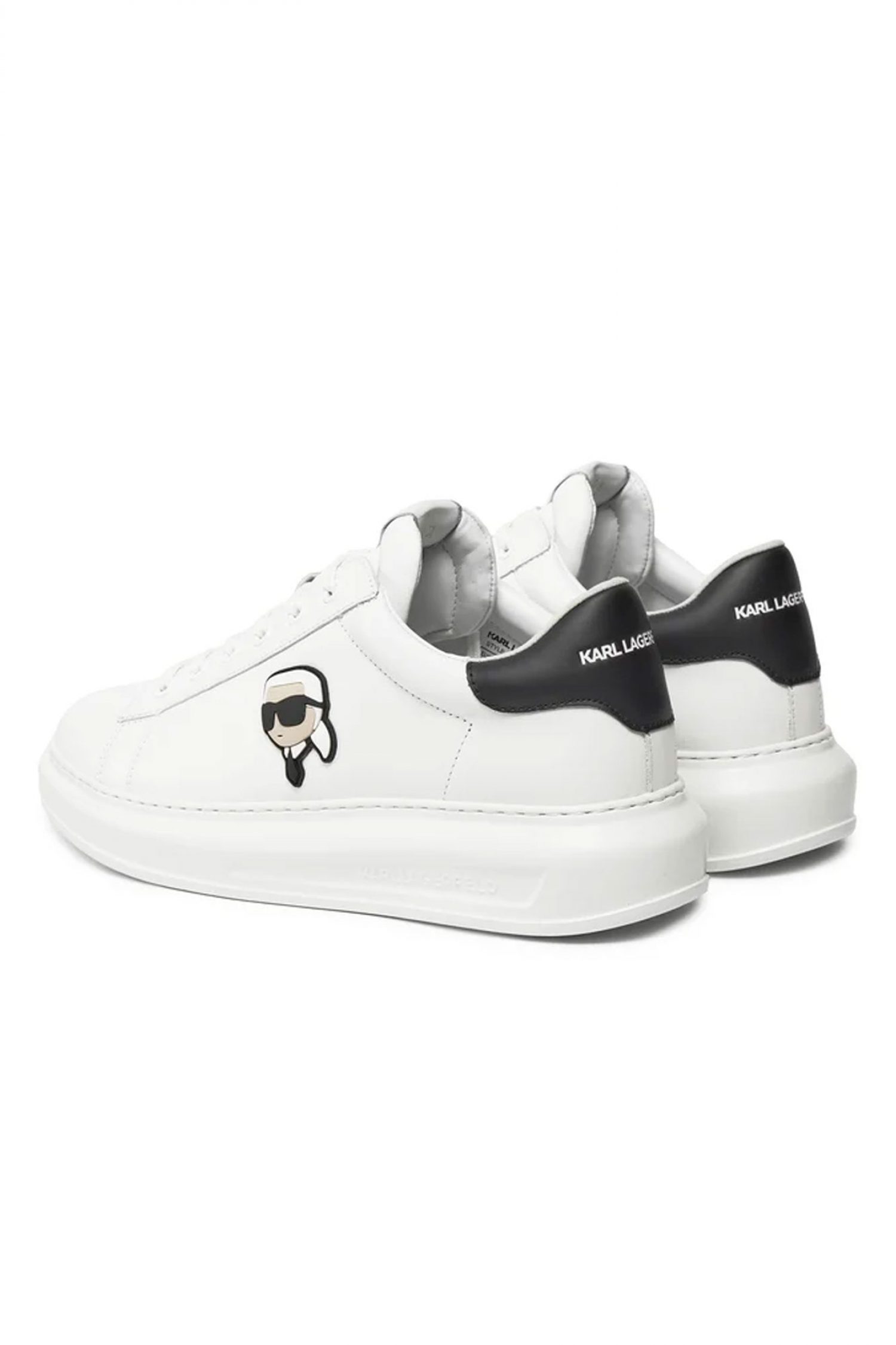 KARL LAGERFELD ΠΑΠΟΥΤΣΙΑ SNEAKERS KAPRI MENS ΛΕΥΚΟ φωτογραφία
