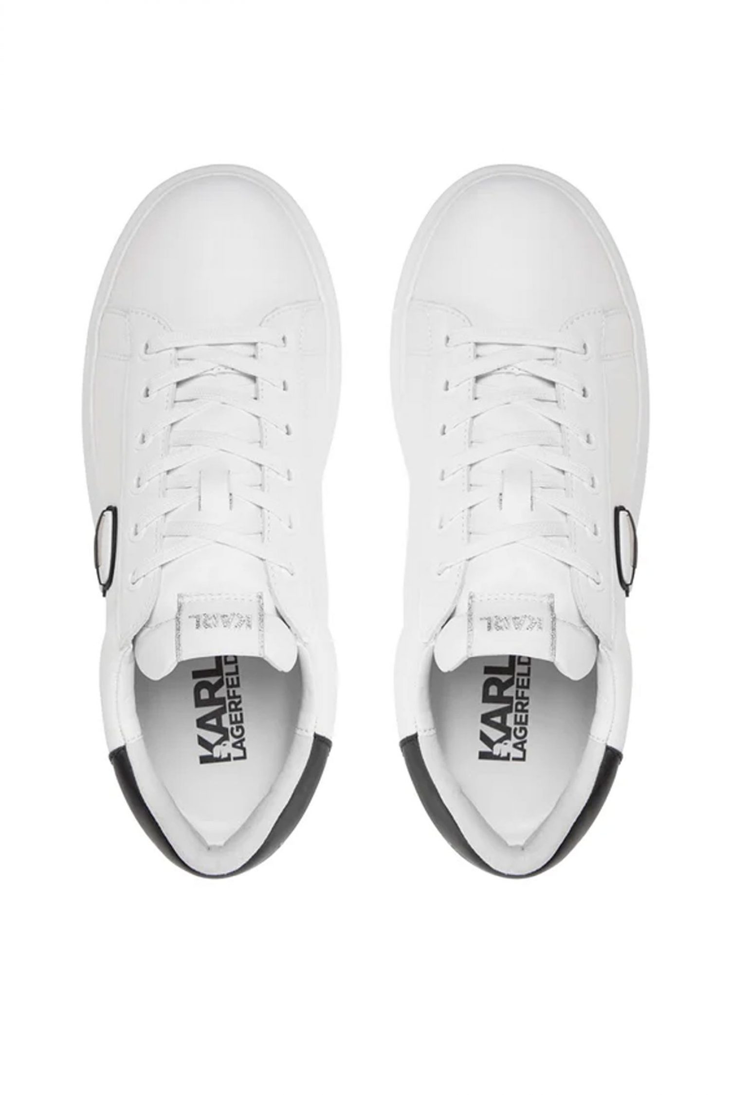 KARL LAGERFELD ΠΑΠΟΥΤΣΙΑ SNEAKERS KAPRI MENS ΛΕΥΚΟ φωτογραφία