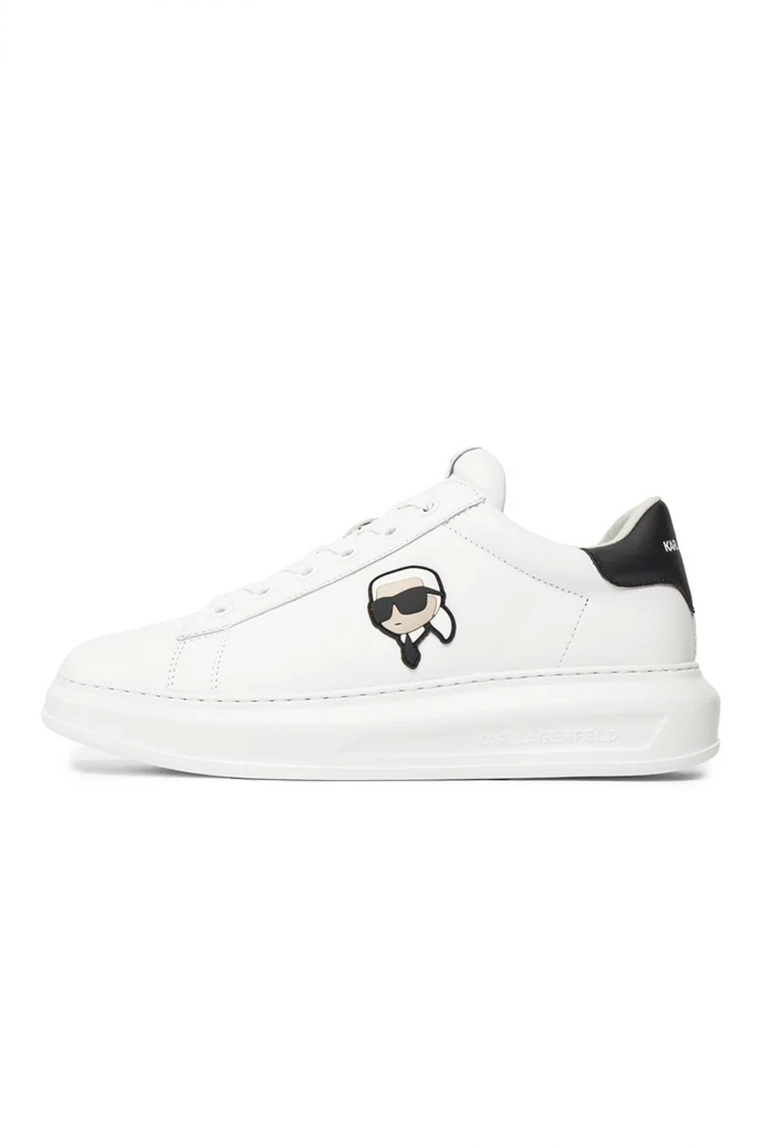 KARL LAGERFELD ΠΑΠΟΥΤΣΙΑ SNEAKERS KAPRI MENS ΛΕΥΚΟ φωτογραφία