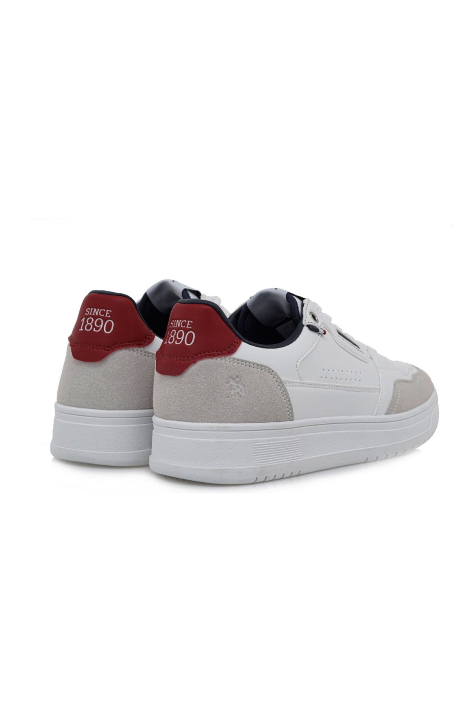 U.S.POLO ASSN ΠΑΠΟΥΤΣΙΑ SNEAKERS KOSMO006 ΛΕΥΚΟ