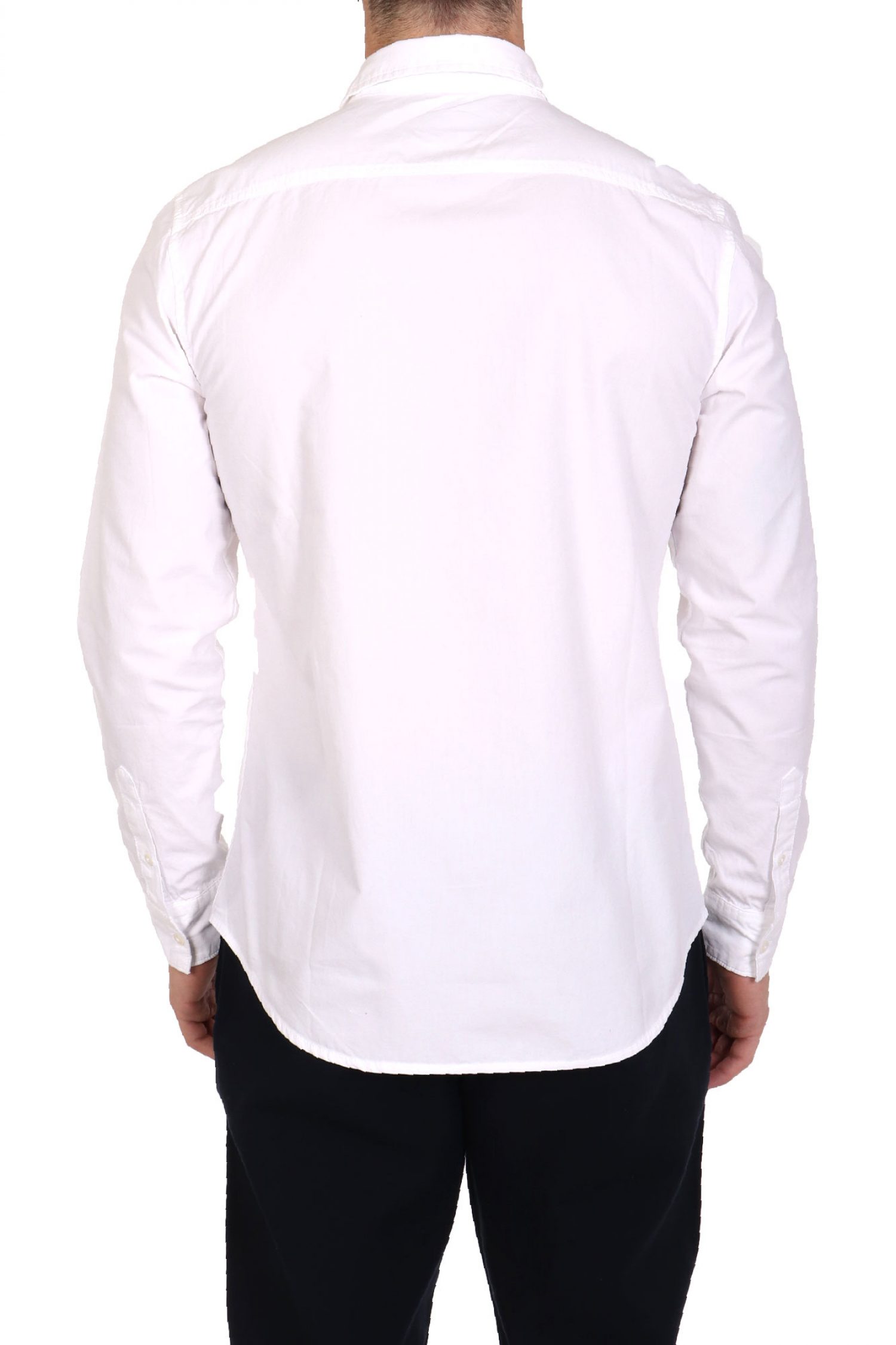 GUESS JEANS ΠΟΥΚΑΜΙΣΟ SLIM FIT ΛΕΥΚΟ φωτογραφία