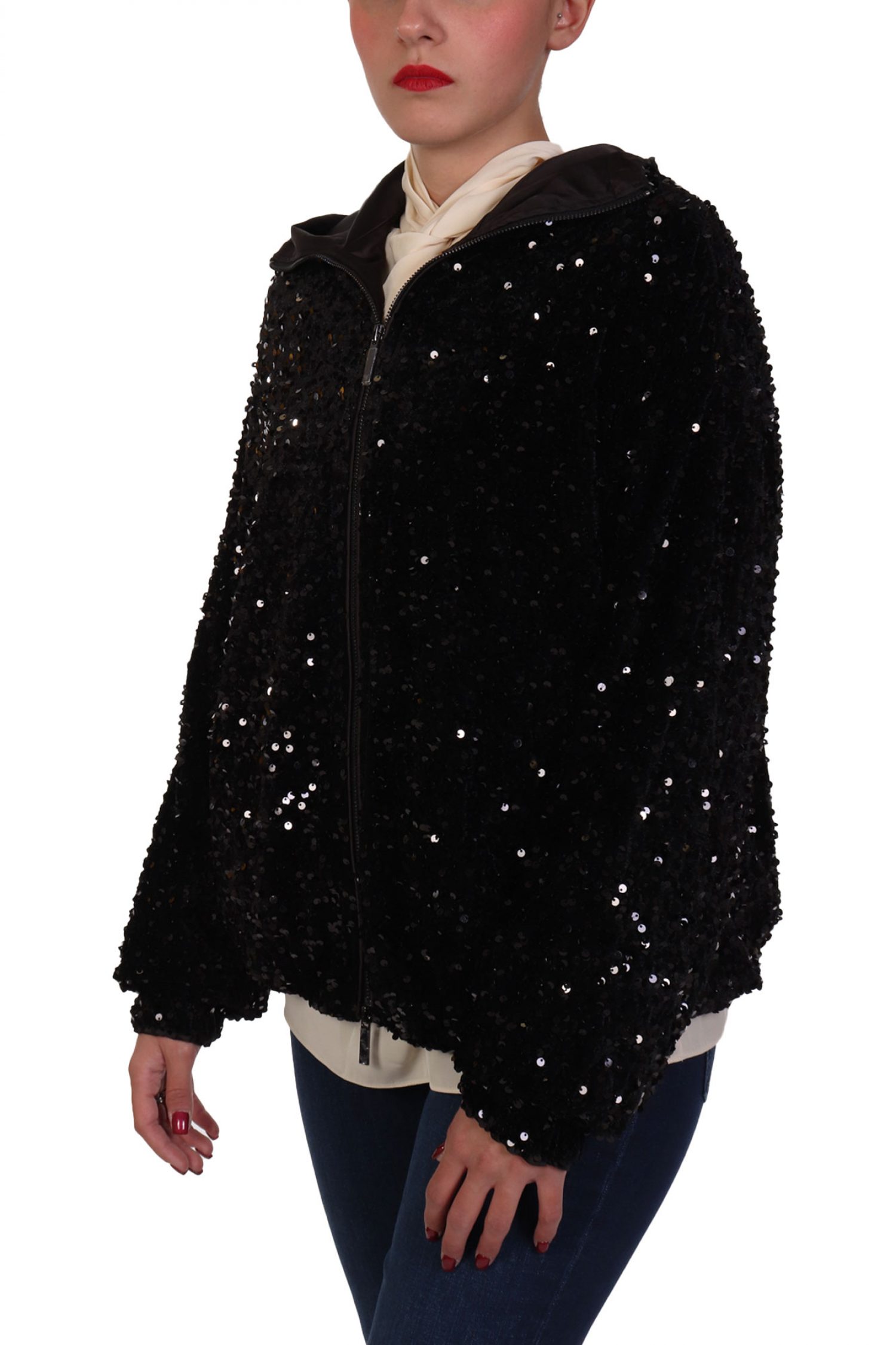 EMPORIO ARMANI JACKET ΠΑΓΙΕΤΑ ΚΟΥΚΟΥΛΑ ΜΑΥΡΟ