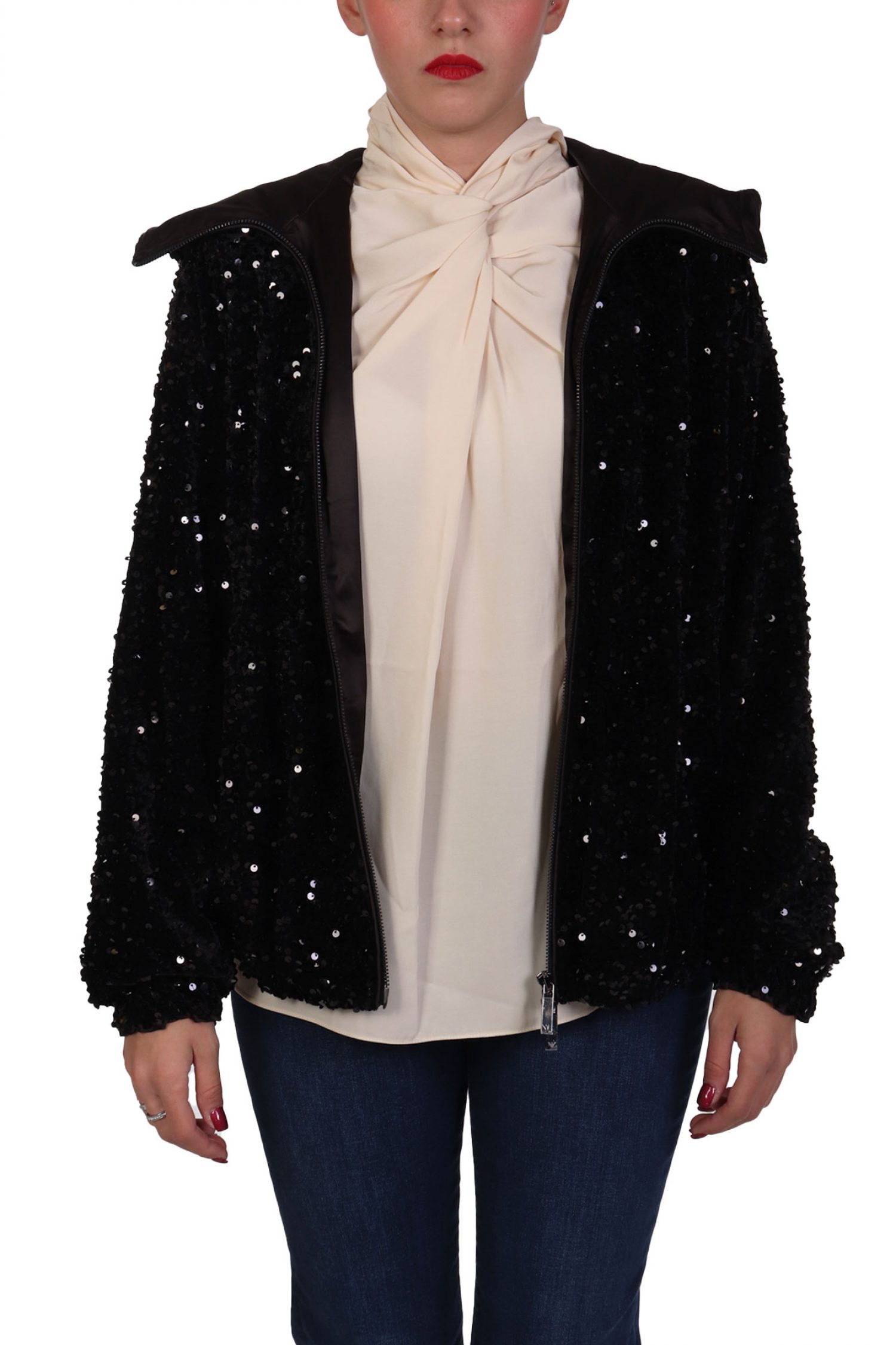 EMPORIO ARMANI JACKET ΠΑΓΙΕΤΑ ΚΟΥΚΟΥΛΑ ΜΑΥΡΟ