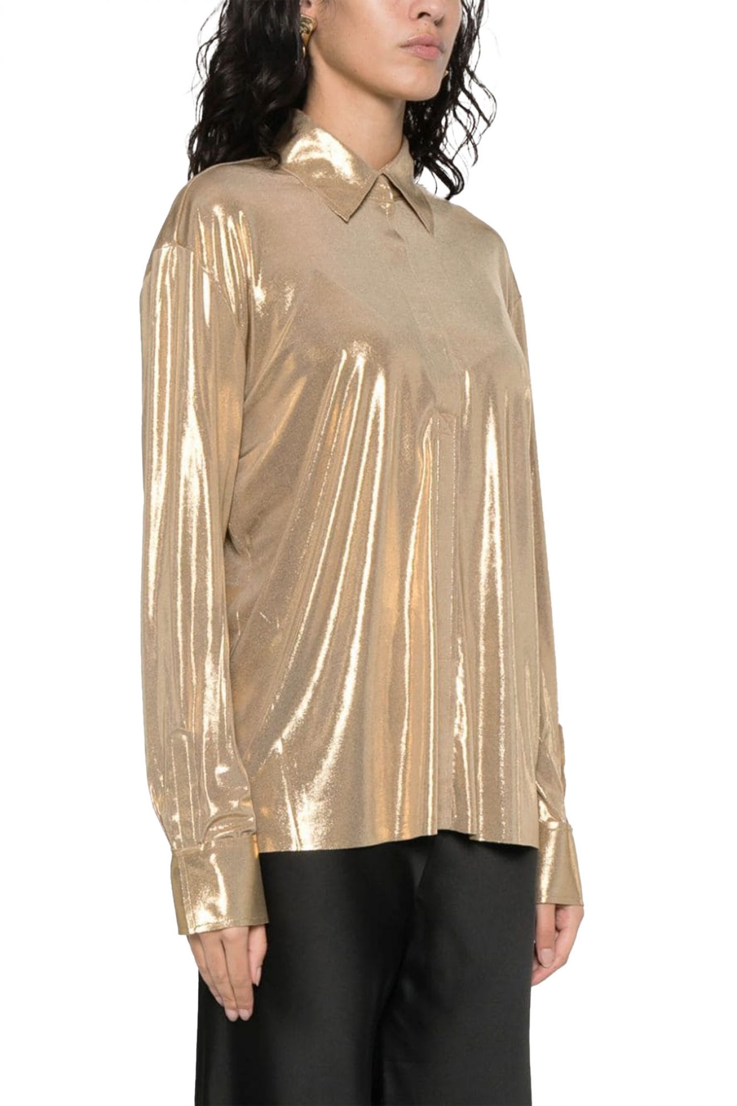 NORMA KAMALI ΠΟΥΚΑΜΙΣΟ ΧΡΥΣΟ