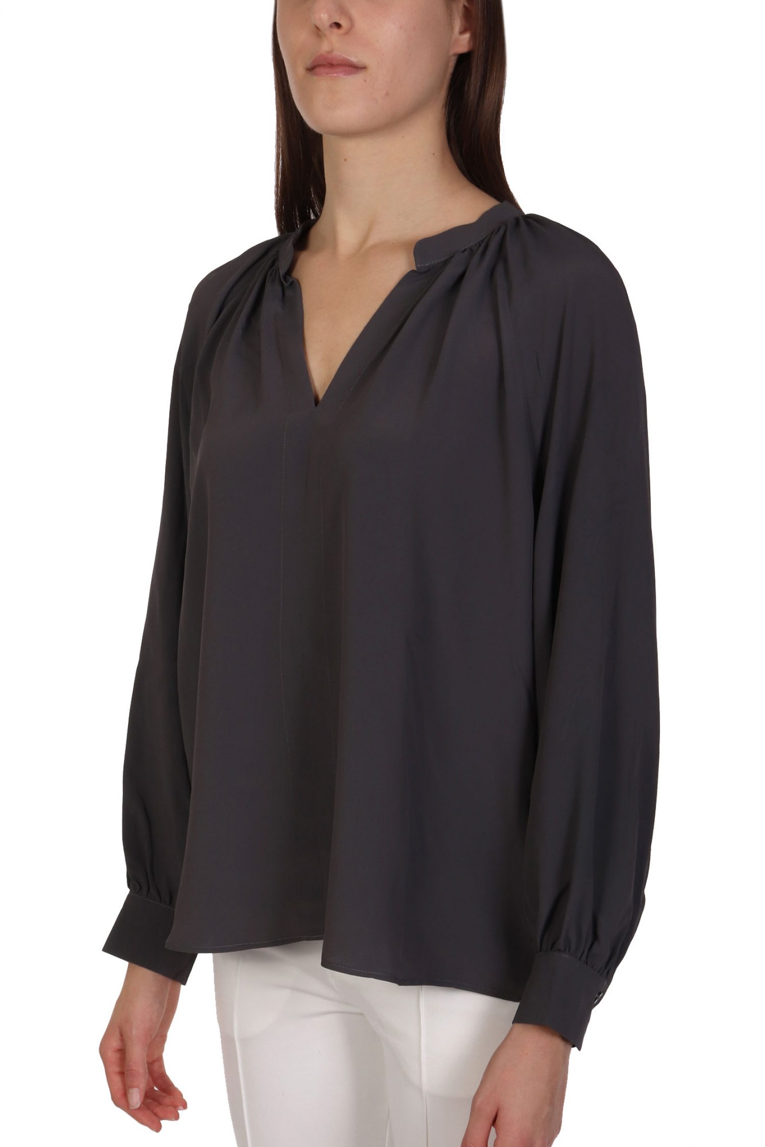 MARELLA EMME ΜΠΛΟΥΖΑ EXTRA ΣΚΟΥΡΟ ΓΚΡΙ