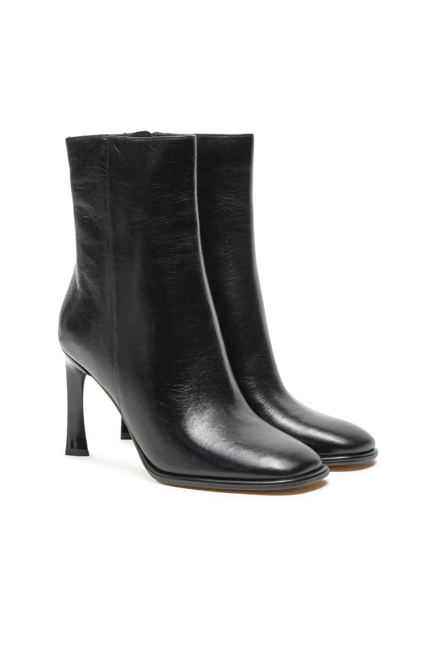 MICHAEL KORS ΠΑΠΟΥΤΣΙΑ ΜΠΟΤΑΚΙΑ KELSEA BOOTIE ΦΕΡΜΟΥΑΡ LOGO ΜΑΥΡΟ