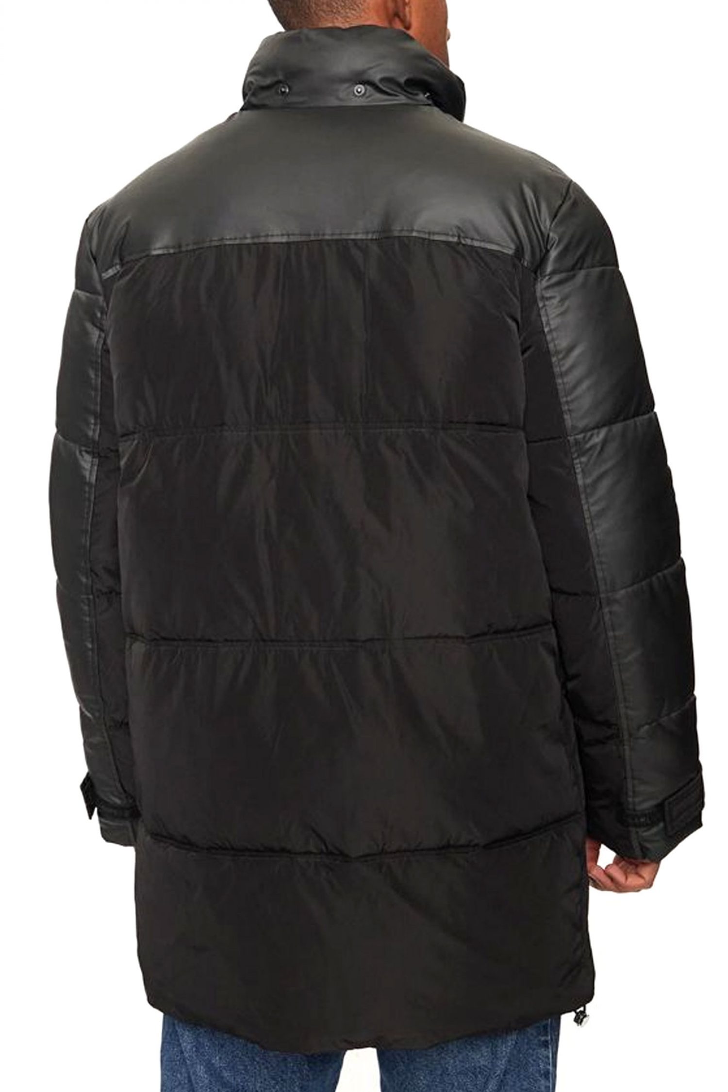 KARL LAGERFELD ΜΠΟΥΦΑΝ HOODED PARKA ΜΑΥΡΟ