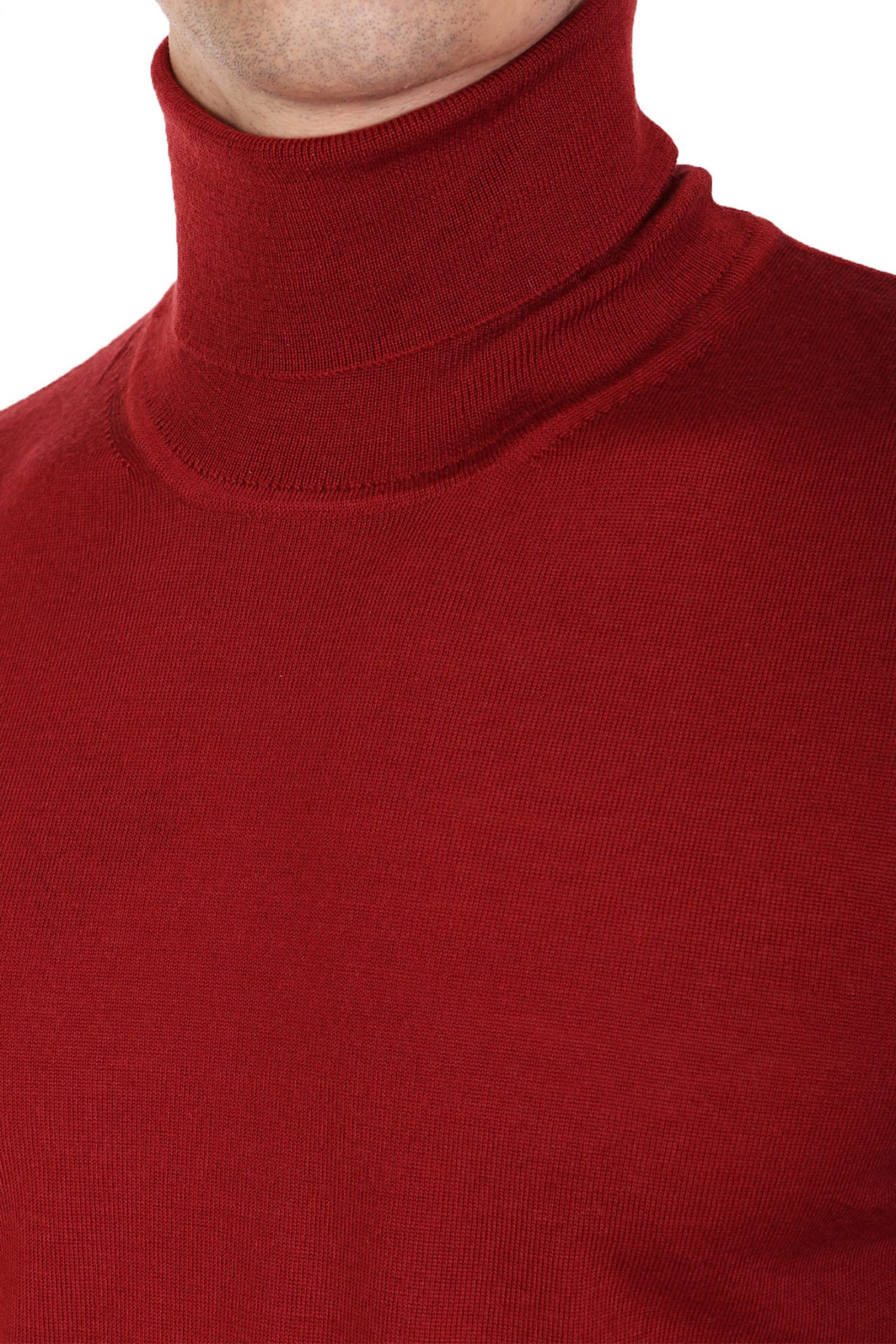 BOSS ΠΛΕΚΤΟ TURTLENECK MUSSO-P ΜΠΟΡΝΤΩ