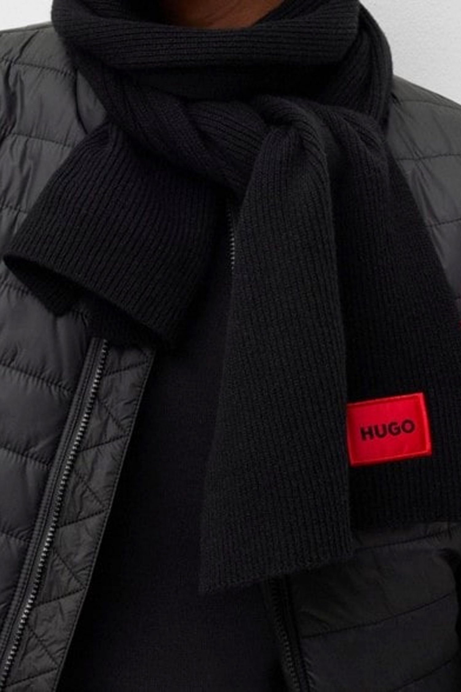 HUGO ΚΑΣΚΩΛ ZAFF 6 LOGO ΜΑΥΡΟ