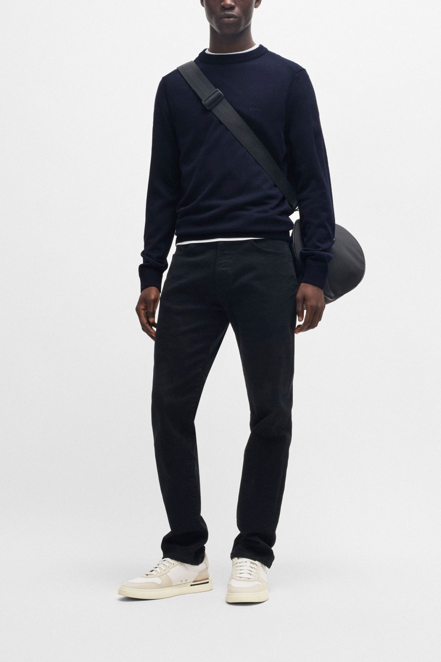 BOSS CASUAL ΠΛΕΚΤΟ ΛΟΥΠΕΤΟ AVAC M ΜΠΛΕ