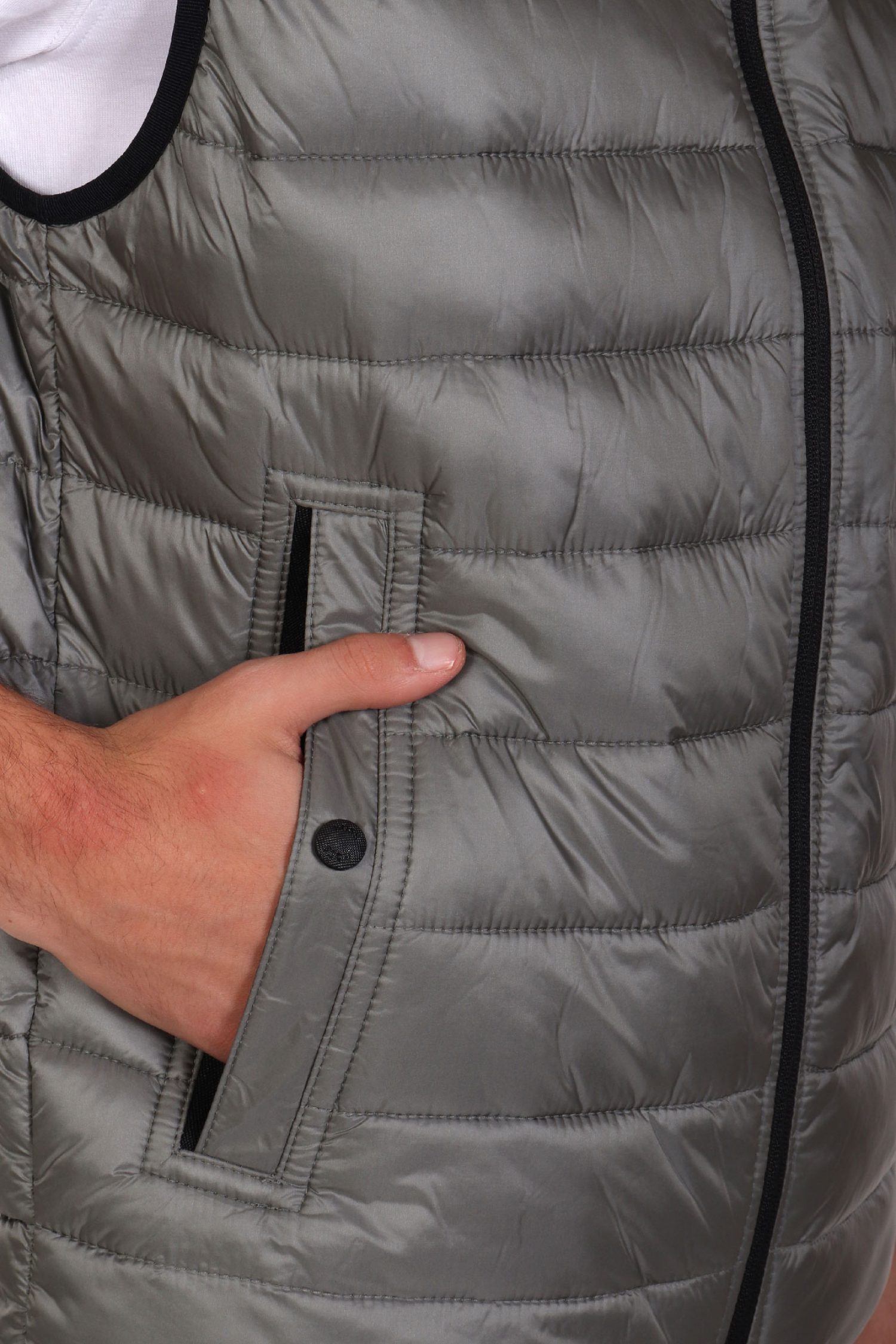 BOSS CASUAL ΜΠΟΥΦΑΝ ΦΟΥΣΚΩΤΟ ΑΜΑΝΙΚΟ ODENO1 ΓΚΡΙ