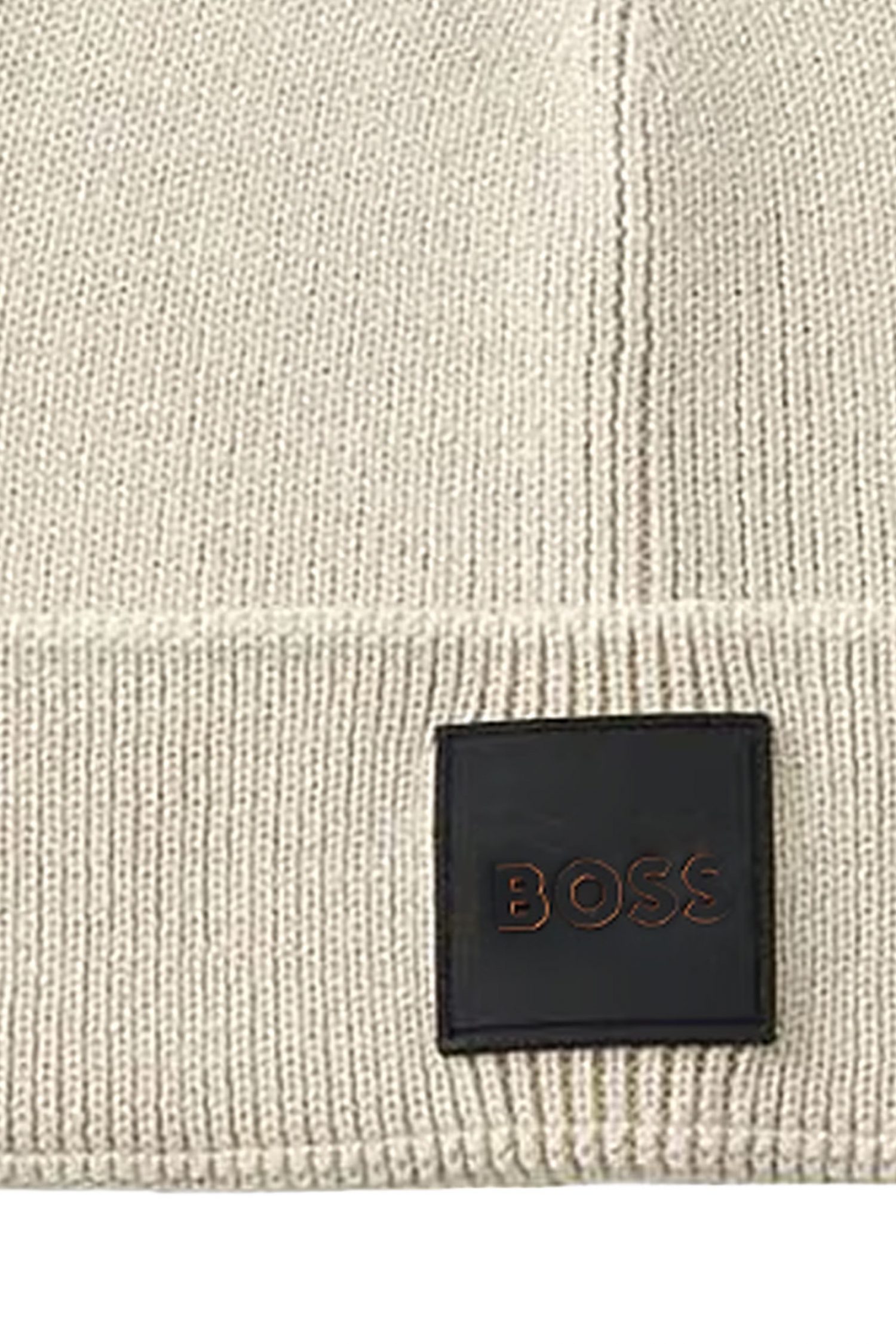 BOSS CASUAL ΣΚΟΥΦΟΣ ΠΛΕΚΤΟ FOXXY R ΜΠΕΖ φωτογραφία