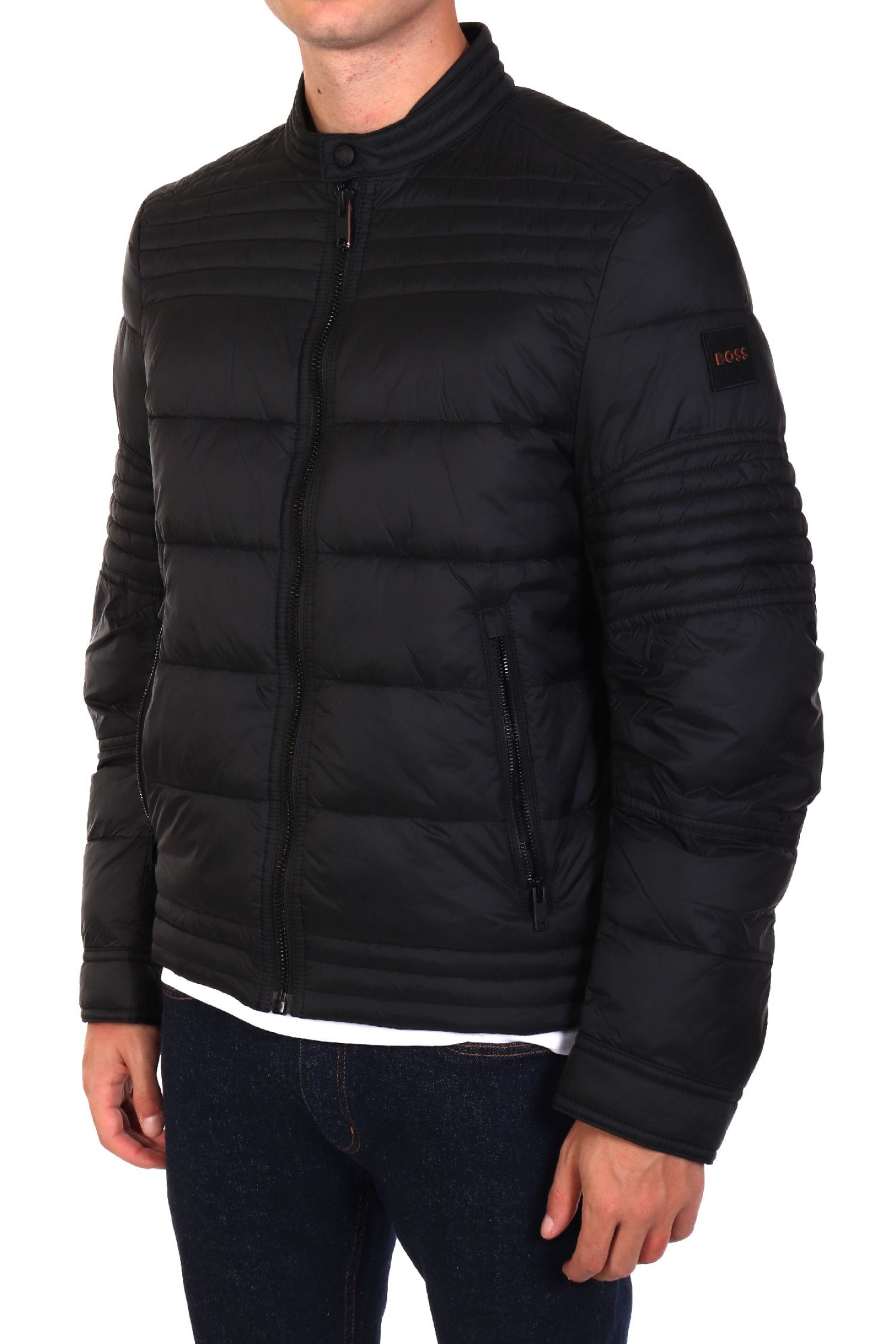 BOSS CAUAL ΜΠΟΥΦΑΝ ΦΟΥΣΚΩΤΟ OSTREET ΜΑΥΡΟ φωτογραφία