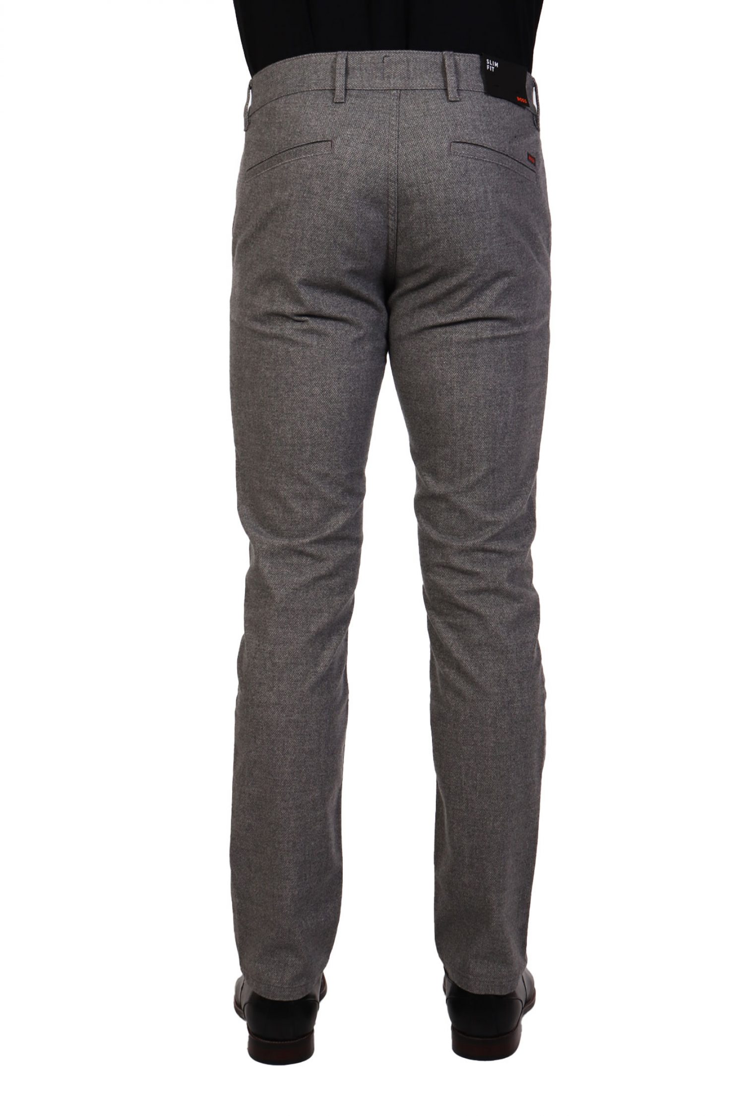 BOSS CASUAL ΠΑΝΤΕΛΟΝΙ CHINO SLIM FIT CHINO SLIM ΓΚΡΙ