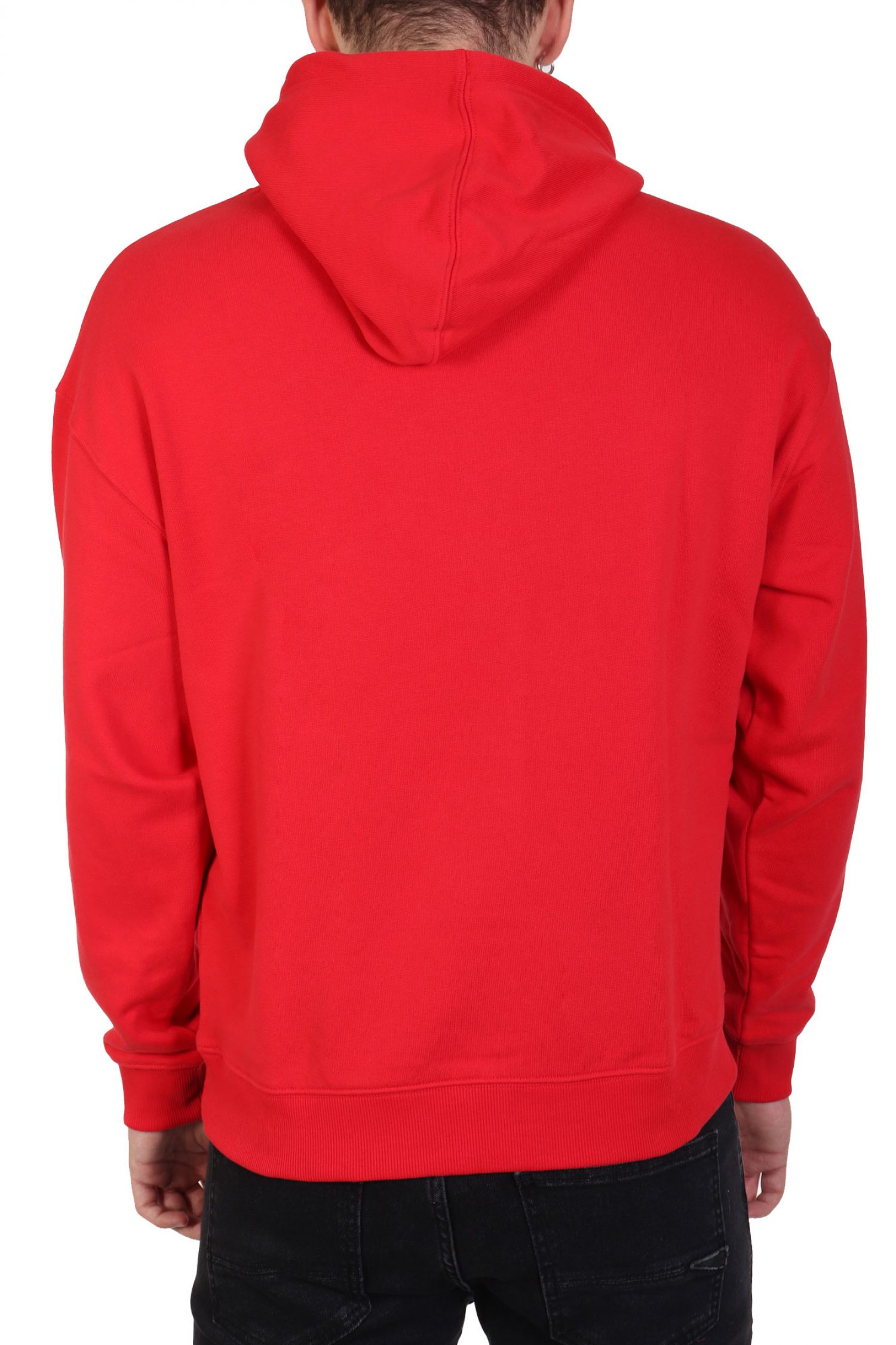 HUGO ΦΟΥΤΕΡ HOODIE DUGOJELLOW LOGO ΚΟΚΚΙΝΟ φωτογραφία