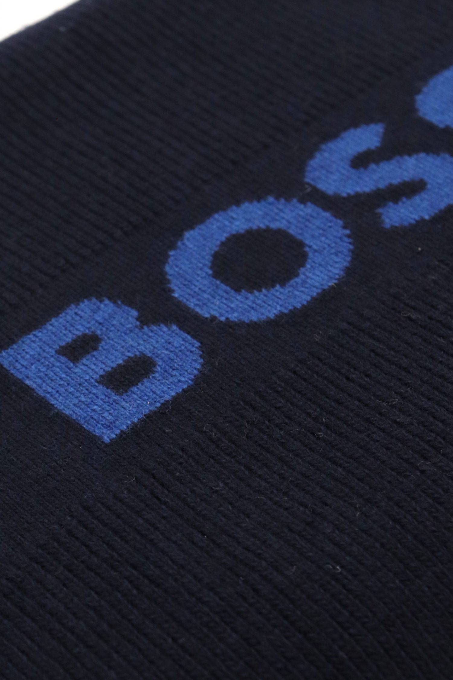 BOSS ΚΑΣΚΩΛ ELIAS_SCARF ΜΠΛΕ φωτογραφία