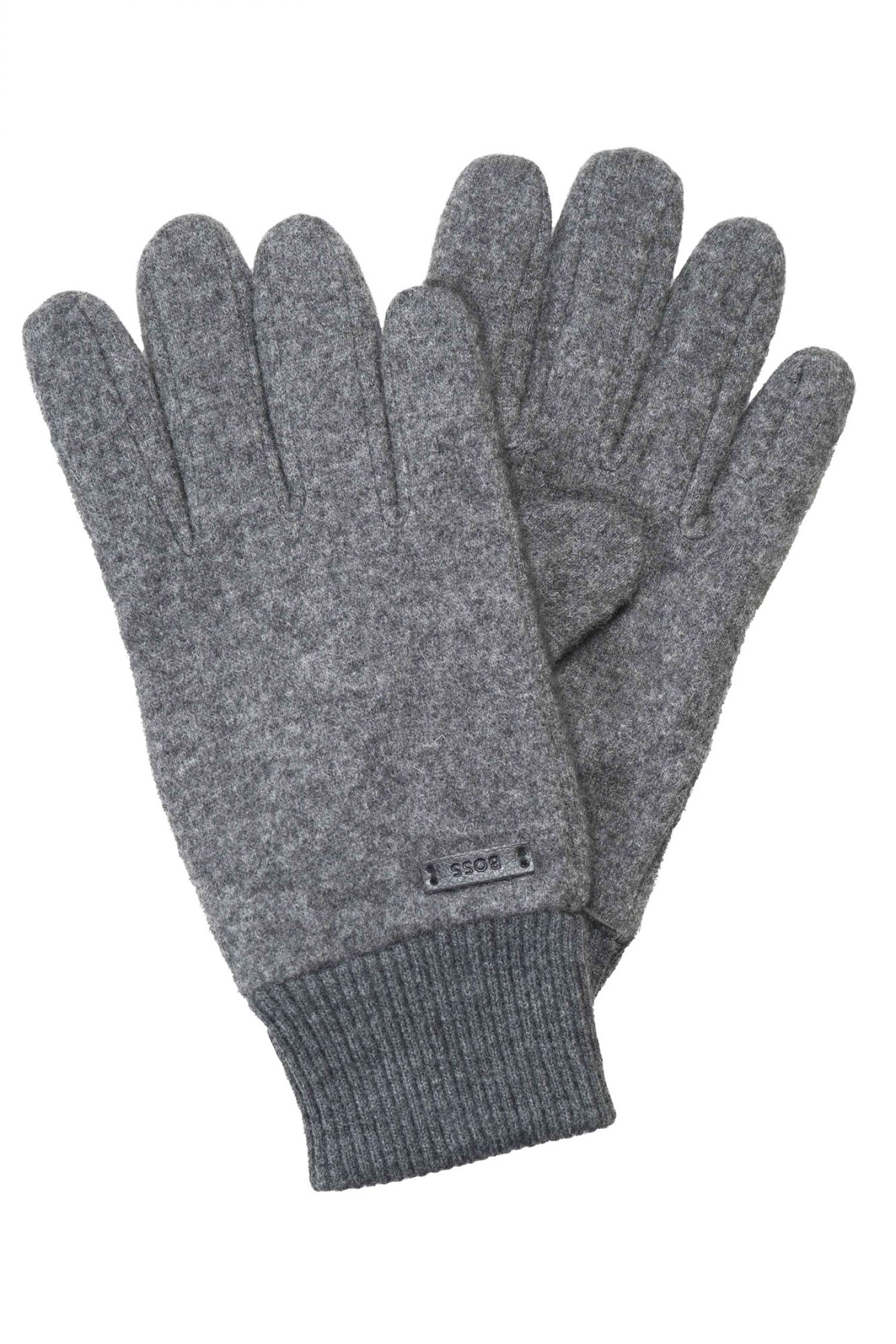 BOSS ΓΑΝΤΙΑ ΠΛΕΚΤΑ KALSPER ΓΚΡΙ