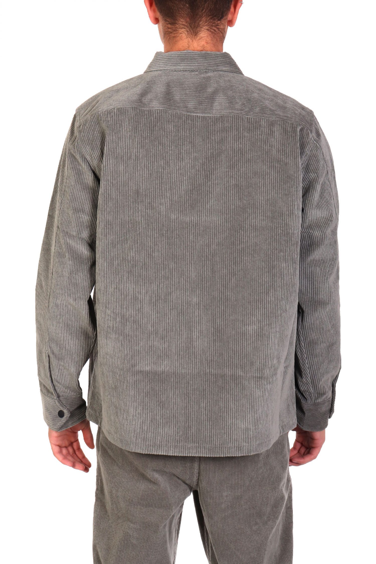 BOSS CASUAL ΠΟΥΚΑΜΙΣΟ ΚΟΤΛΕ FULLZIP LOZZY M ΓΚΡΙ