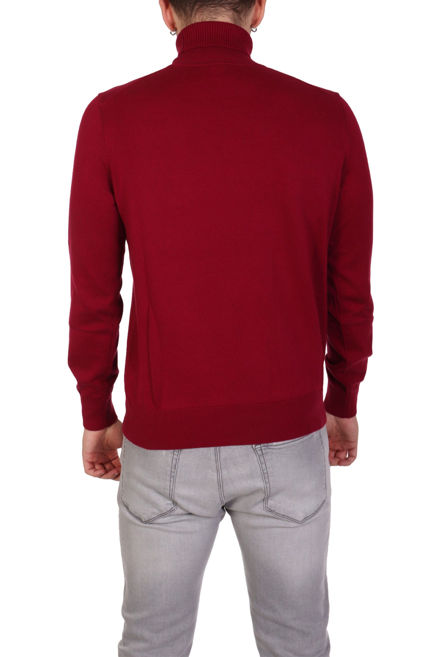 BOSS CASUAL ΠΛΕΚΤΟ TURTLE NECK AKIRO_S ΜΠΟΡΤΝΩ