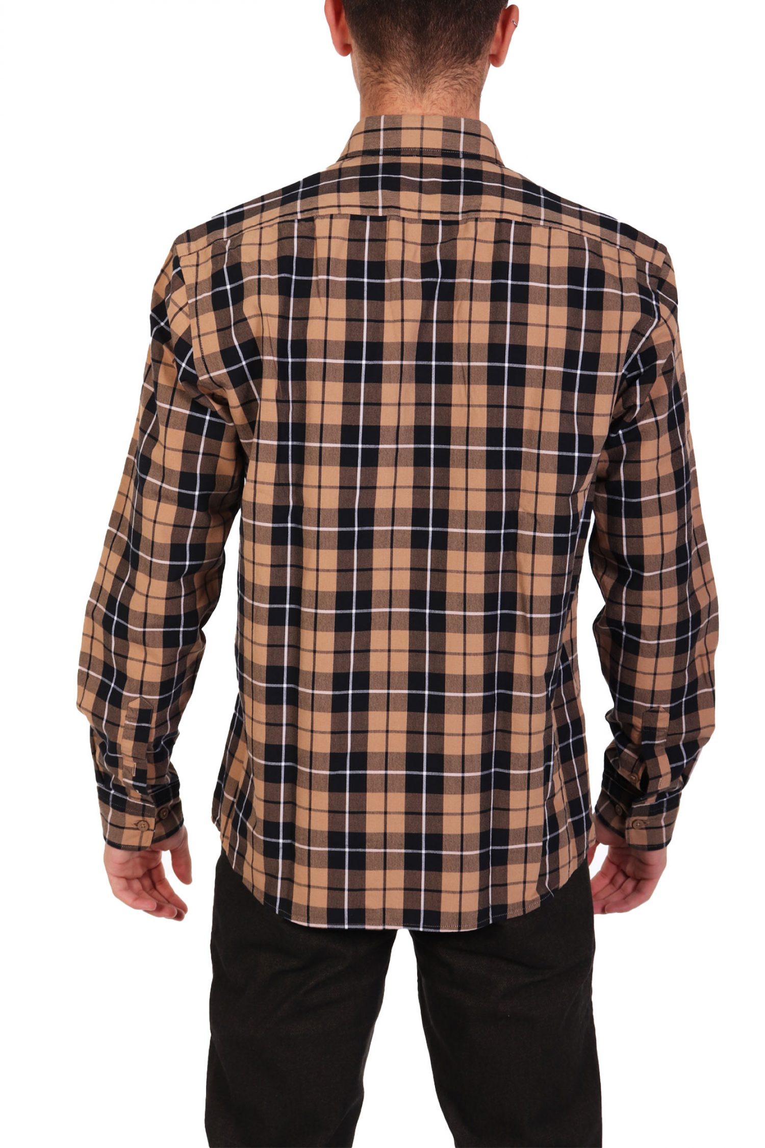 BOSS ΠΟΥΚΑΜΙΣΟ ΚΑΡΩ REGULAR FIT C-LIAM-KENT-C1-243 ΜΠΕΖ φωτογραφία