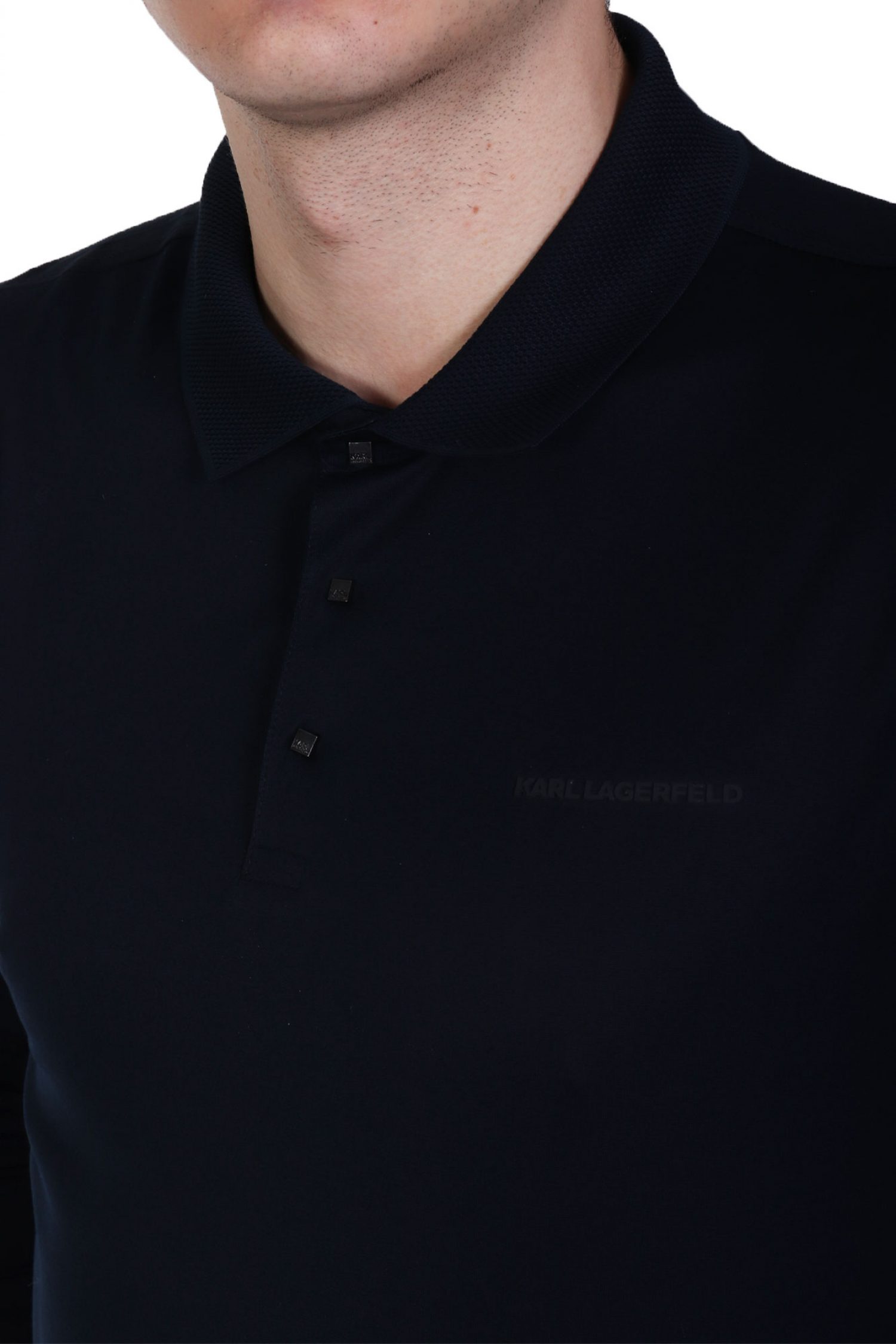 Men's Polo Shirts Karl Lagerfeld Blue