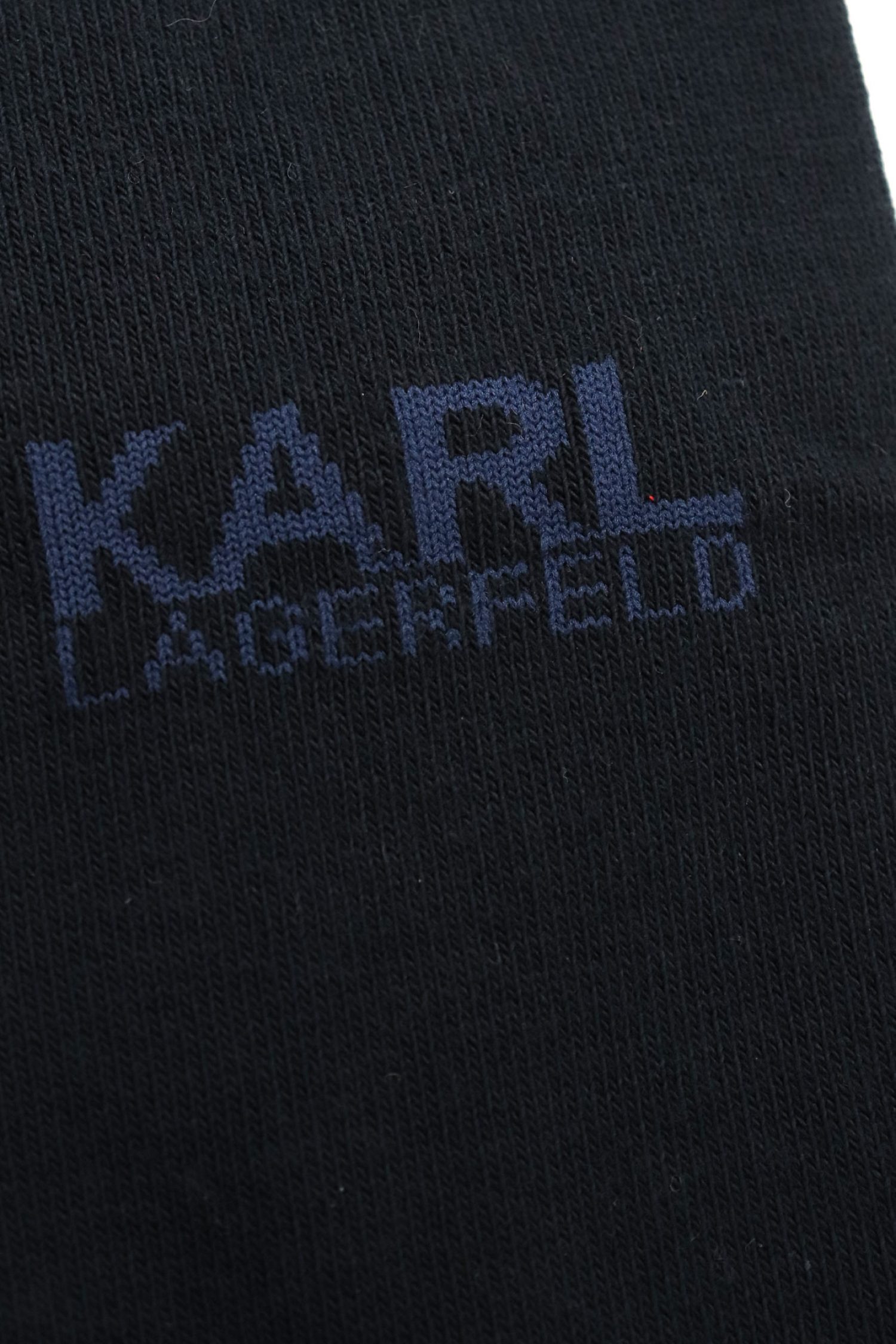 KARL LAGERFELD ΚΑΛΤΣΕΣ LOGO ΜΠΛΕ