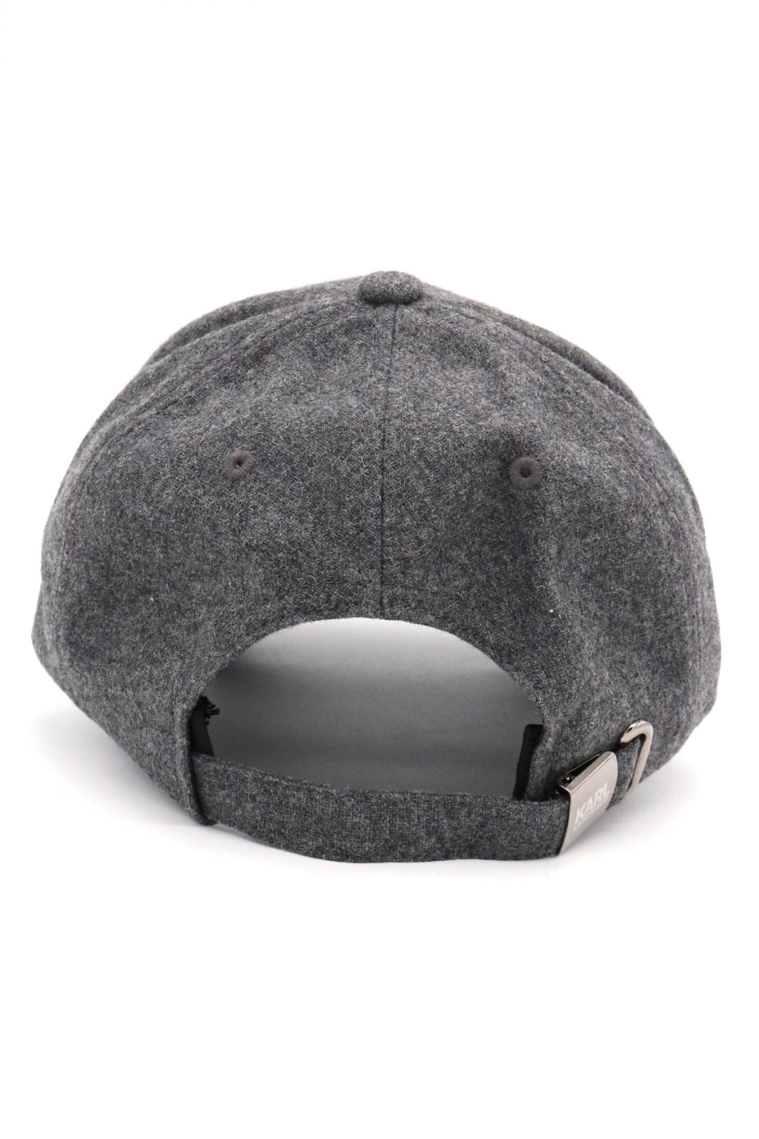 KARL LAGERFELD ΚΑΠΕΛΟ BASEBALL LOGO ΓΚΡΙ φωτογραφία