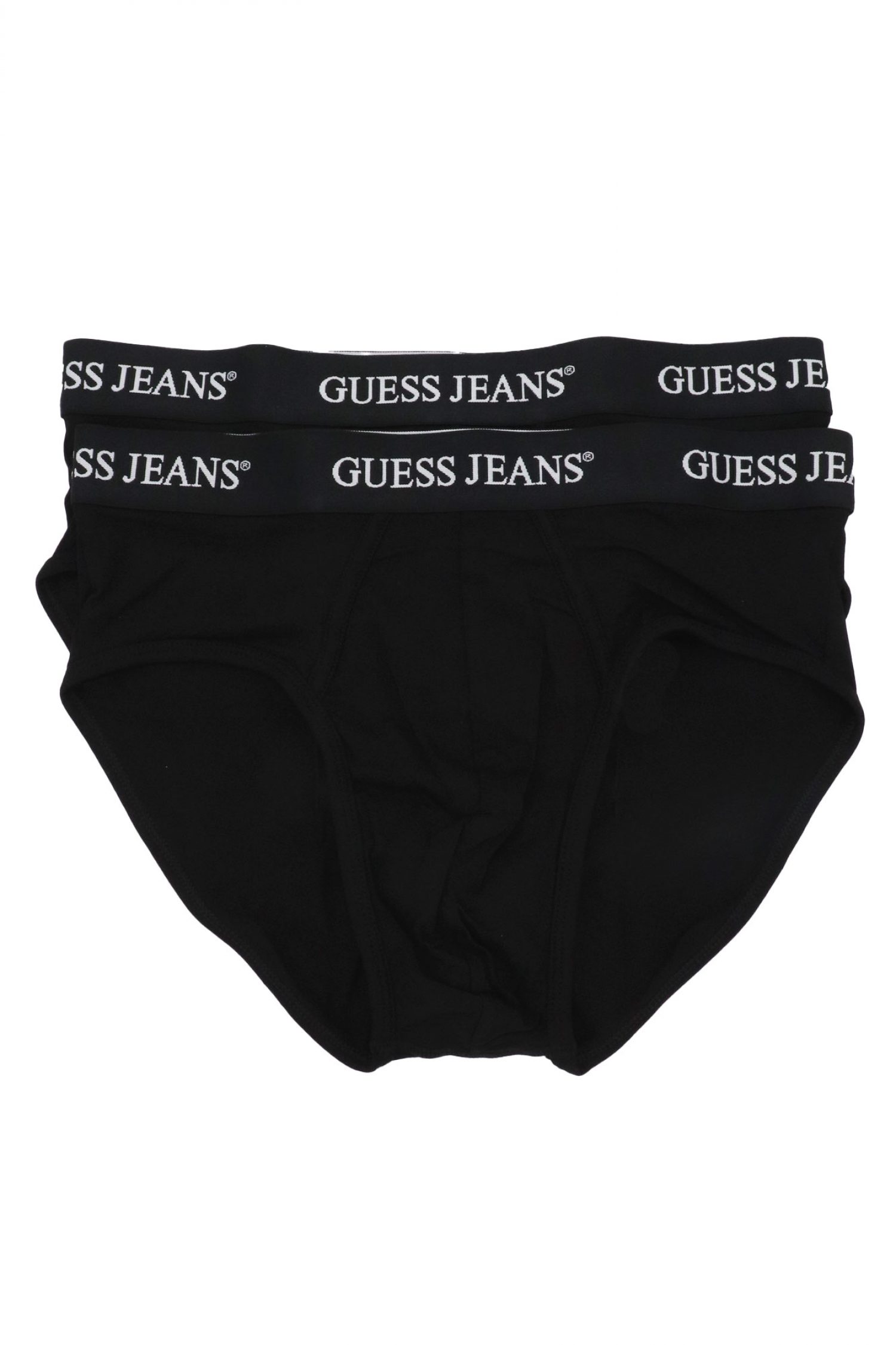 GUESS JEANS ΣΕΤ ΕΣΩΡΟΥΧΑ 2PACK COTTON STRETCH BRIEF ΜΑΥΡΟ