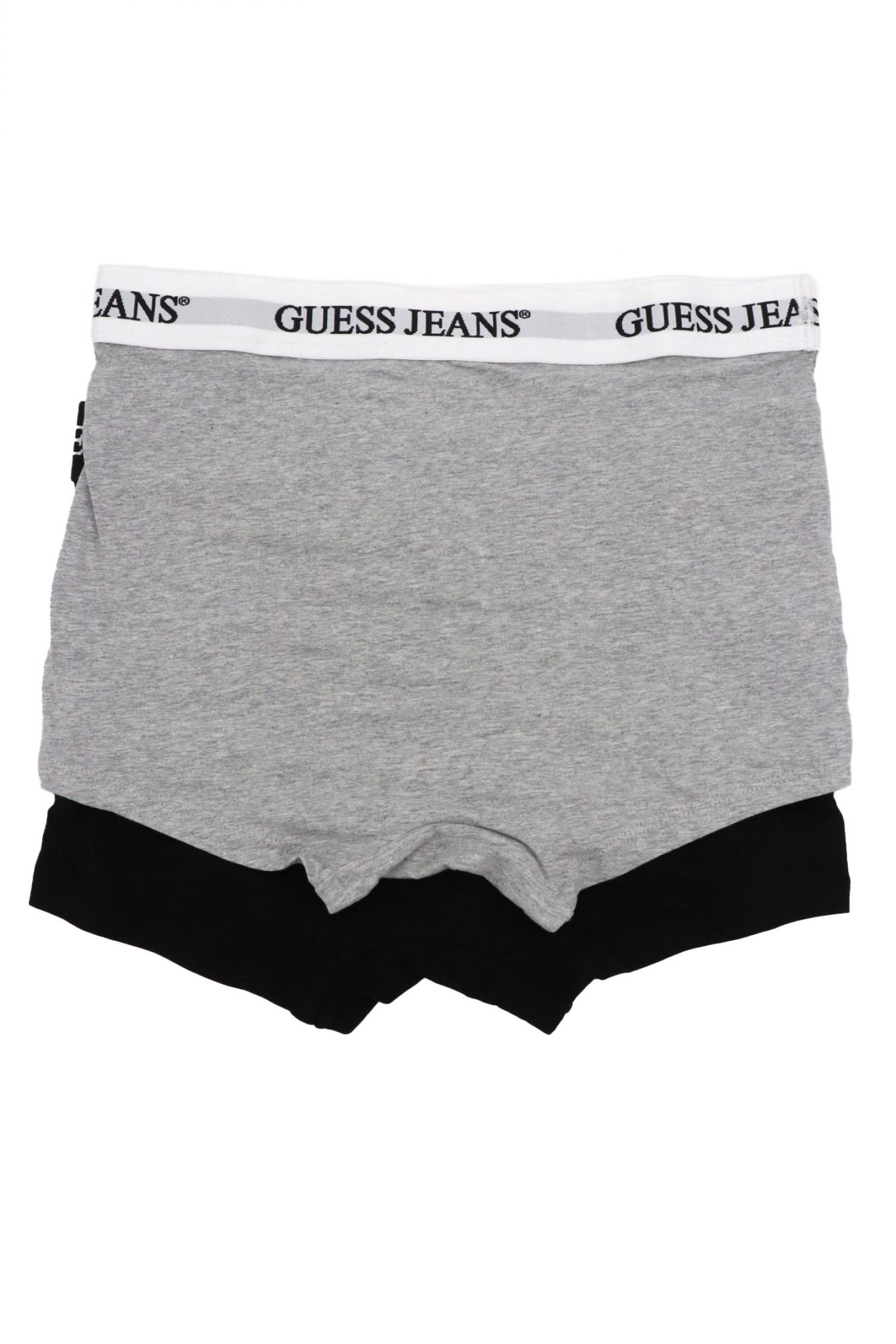 GUESS JEANS ΣΕΤ ΕΣΩΡΟΥΧΑ 2PACK COTTON STRETCH TRUNK ΜΑΥΡΟ-ΓΚΡΙ