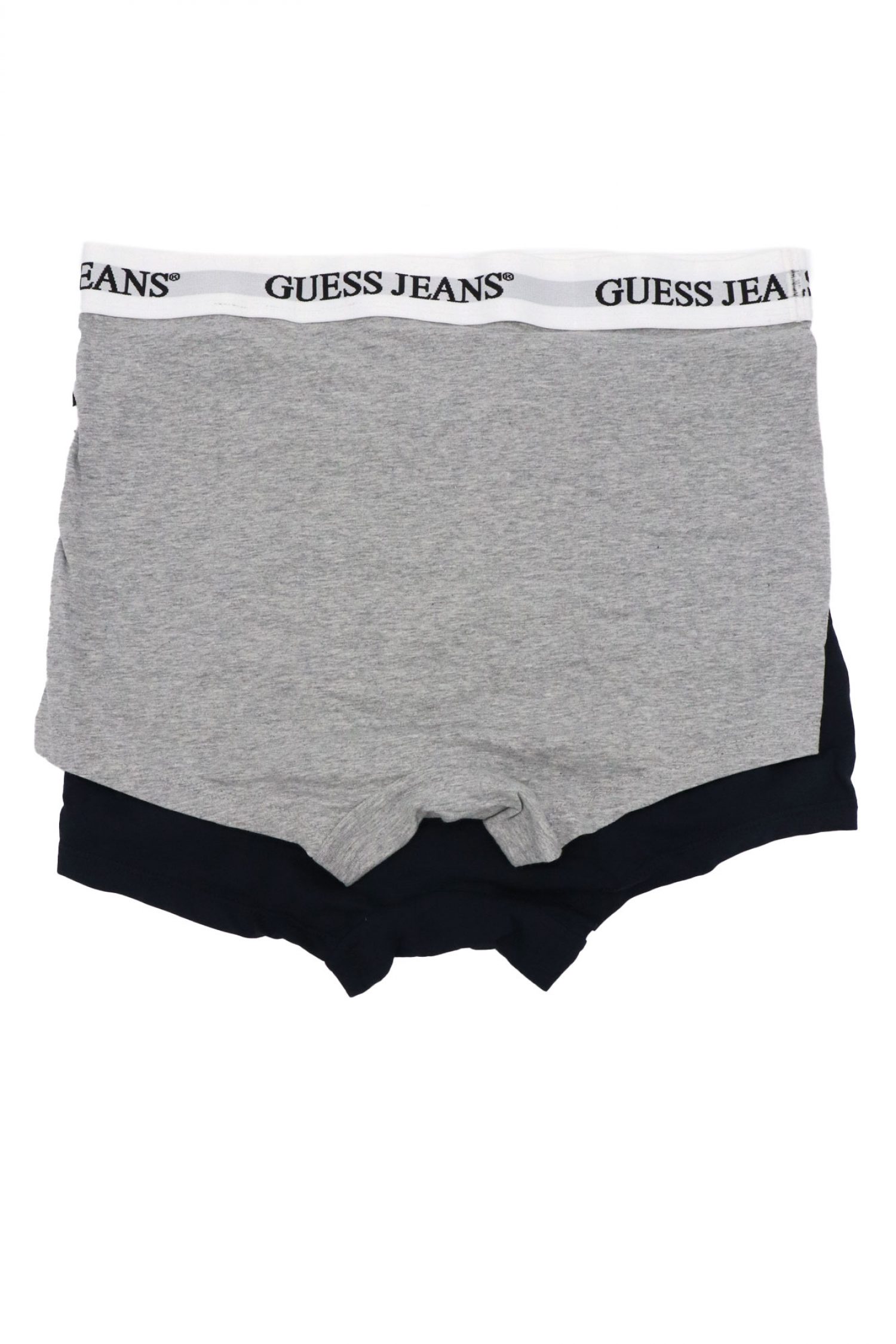 GUESS JEANS ΣΕΤ ΕΣΩΡΟΥΧΑ 2PACK COTTON STRETCH TRUNK ΜΠΛΕ-ΓΚΡΙ