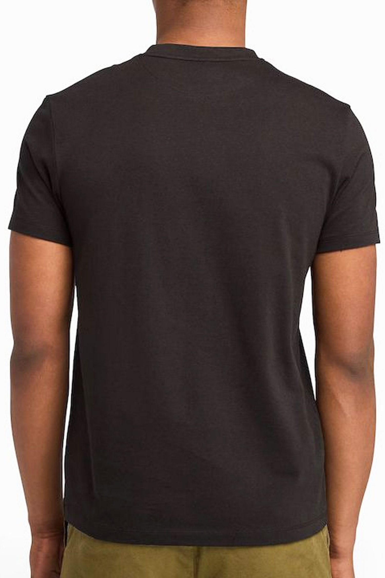 TIMBERLAND T-SHIRT SLIM FIT LOGO ΜΑΥΡΟ φωτογραφία