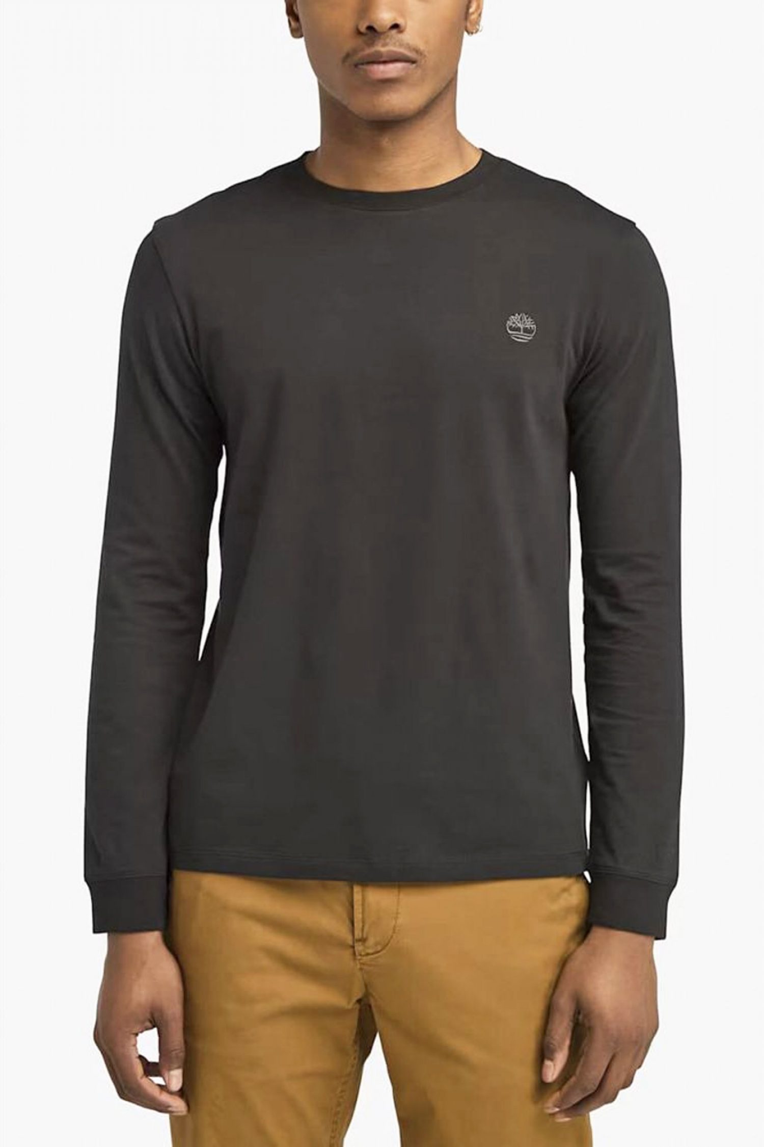 TIMBERLAND T-SHIRT SLIM FIT LOGO ΜΑΥΡΟ φωτογραφία