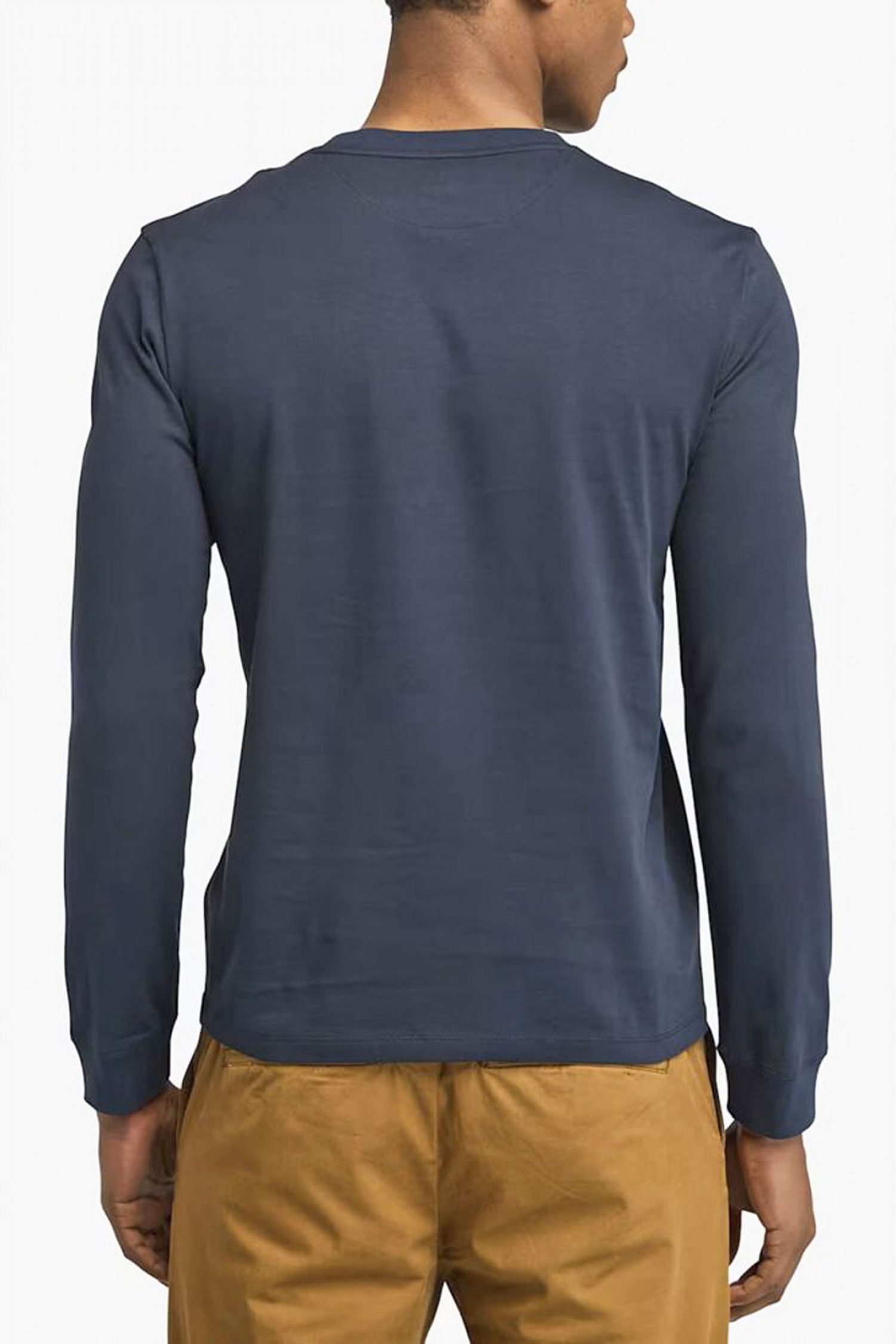 TIMBERLAND T-SHIRT SLIM FIT LOGO ΜΠΛΕ φωτογραφία