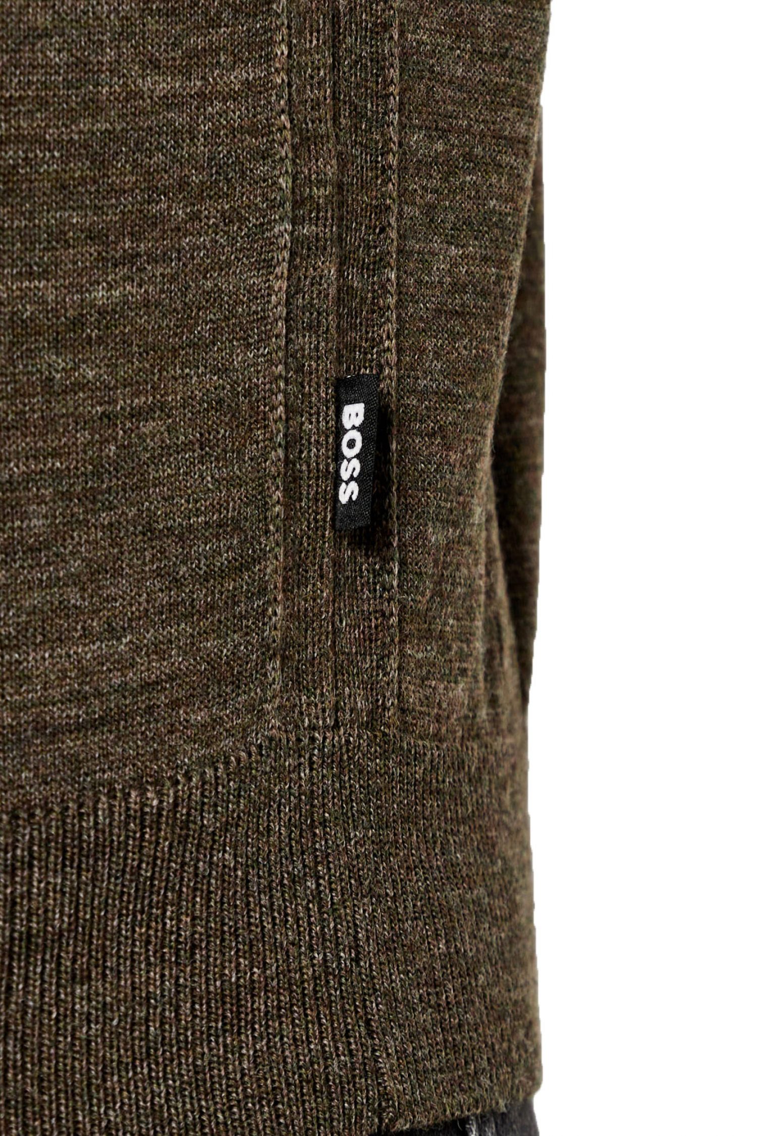 BOSS ΠΛΕΚΤΟ TURTLENECK MUSSO-P ΧΑΚΙ