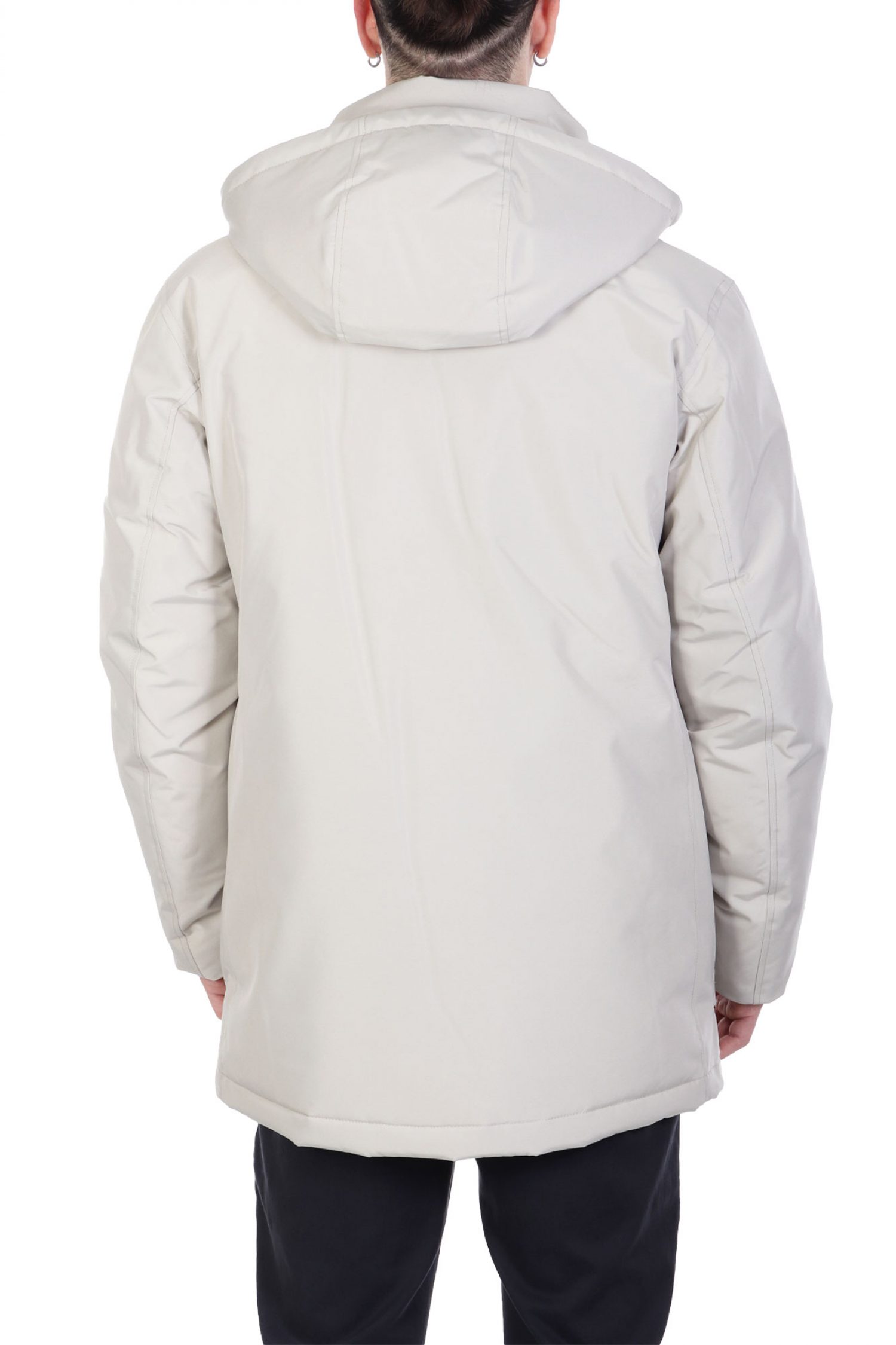 BOSS CASUAL ΜΠΟΥΦΑΝ JACKET ΑΠΟΣΠΩΜΕΝΗ ΚΟΥΚΟΥΛΑ OSIASS ΜΠΕΖ