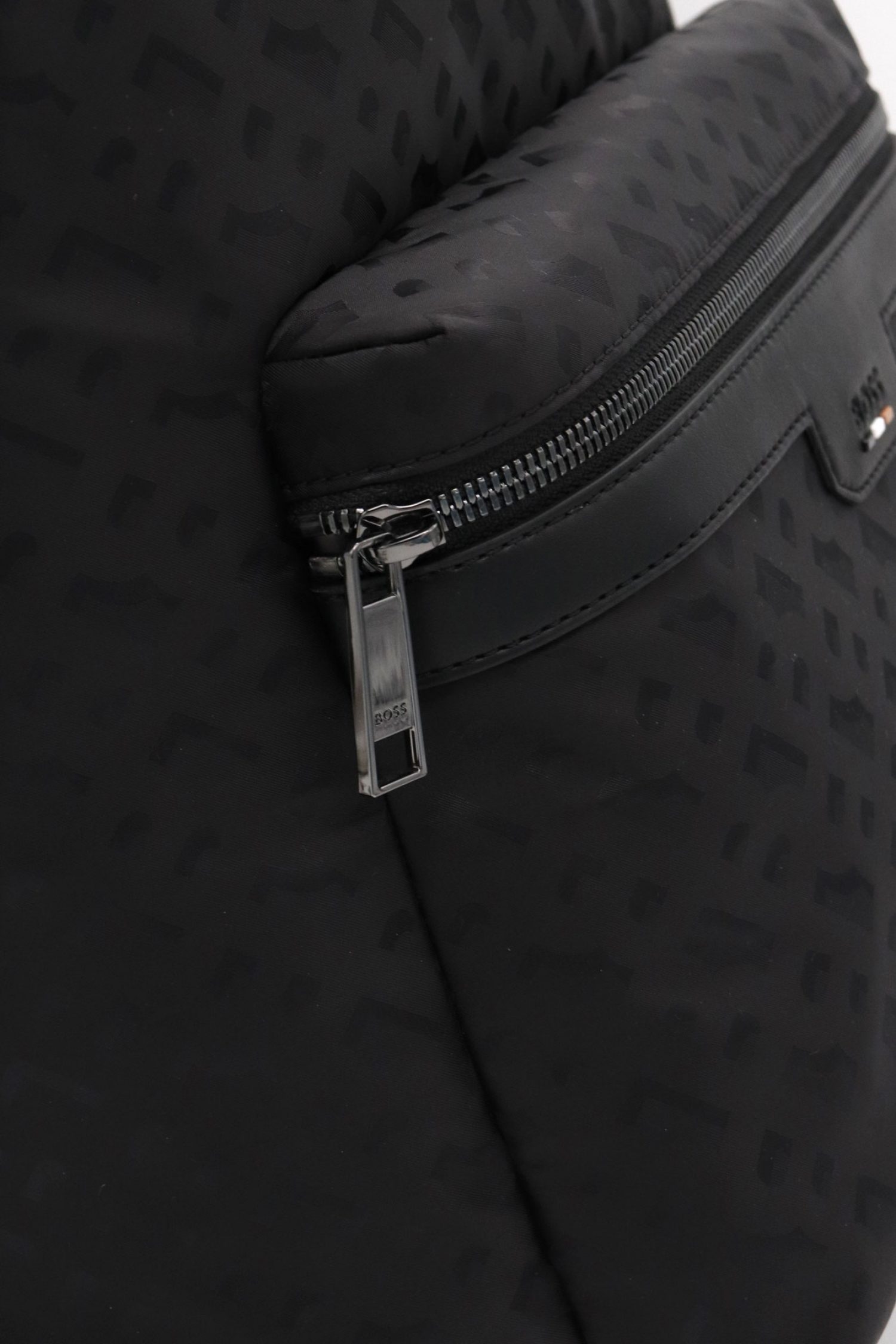 BOSS ΤΣΑΝΤΑ BACKPACK TRYSTAN_M_BACKPACK ΜΑΥΡΟ