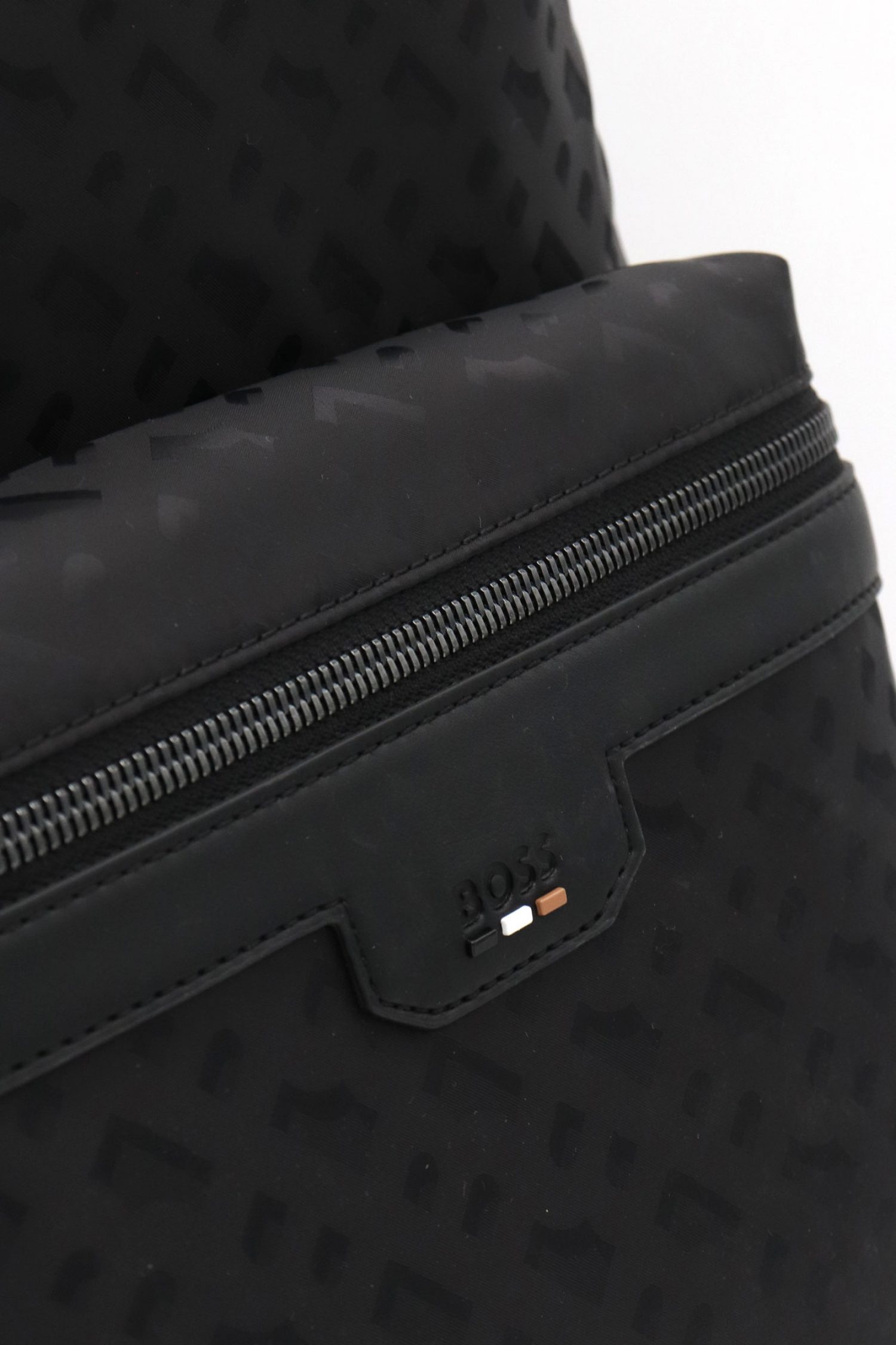 BOSS ΤΣΑΝΤΑ BACKPACK TRYSTAN_M_BACKPACK ΜΑΥΡΟ