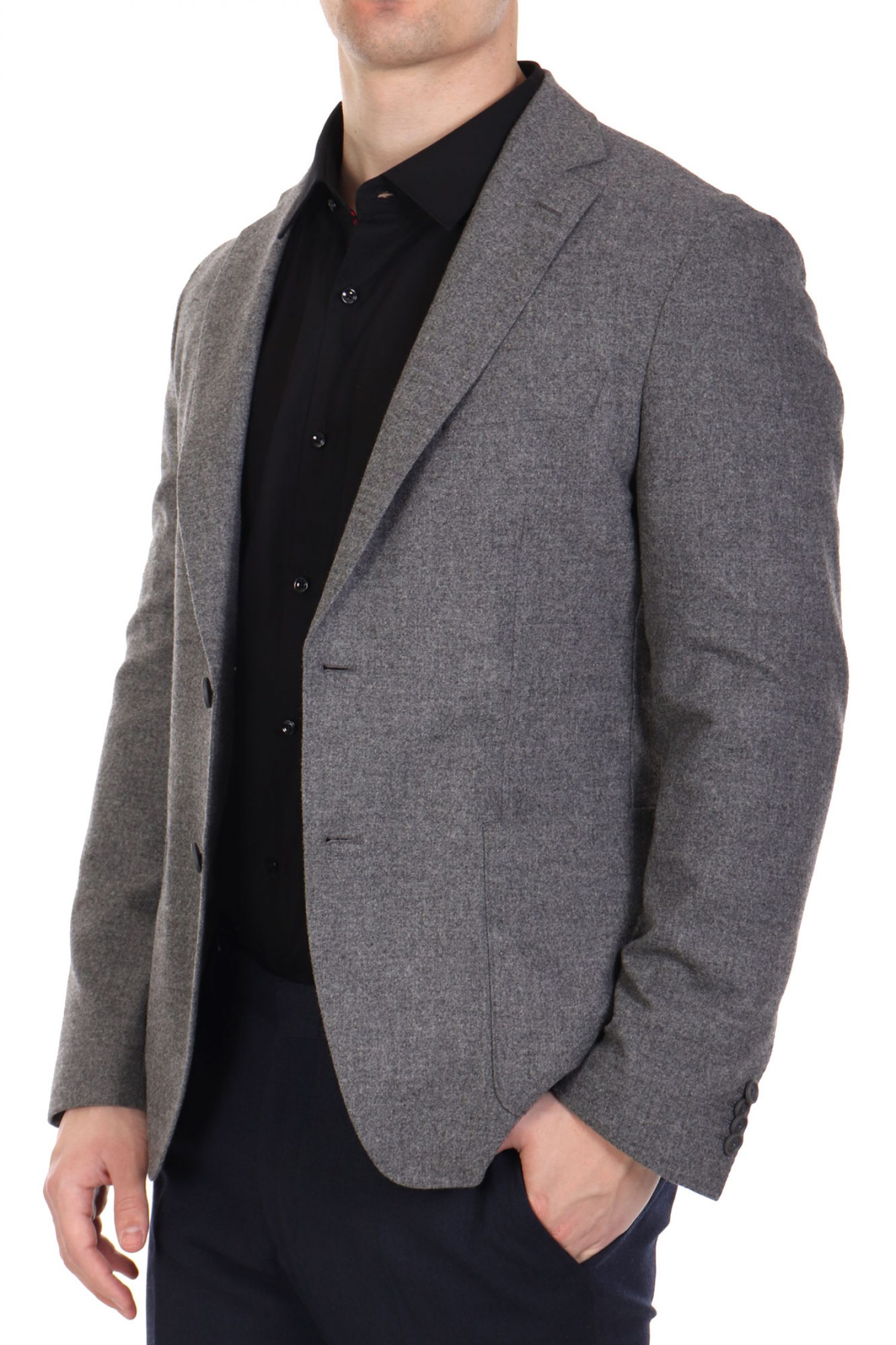 BOSS ΣΑΚΑΚΙ ΚΟΣΤOΥΜΙΟΥ SLIM FIT P-HANRY-INPAD-244 ΓΚΡΙ φωτογραφία